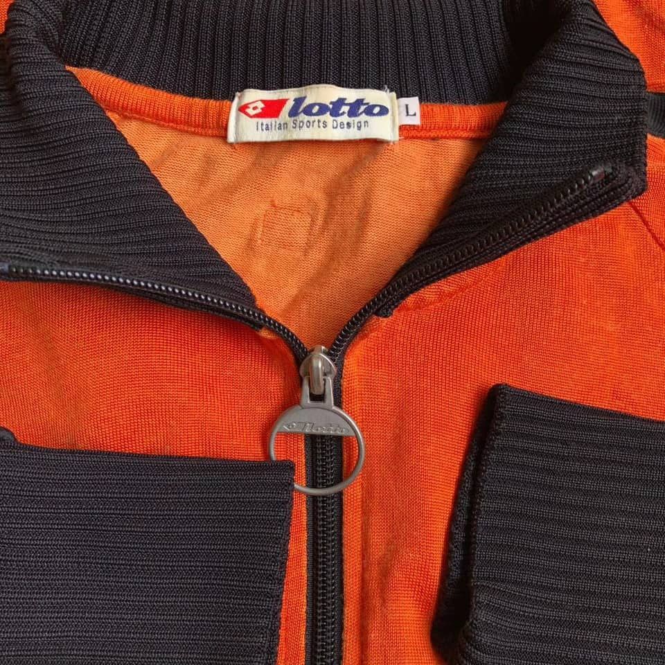 Lotto Sport × Vintage Vtg. 70's Netherlands Lotto Tracktop Size US L / EU 52-54 / 3 - 2 Thumbnail