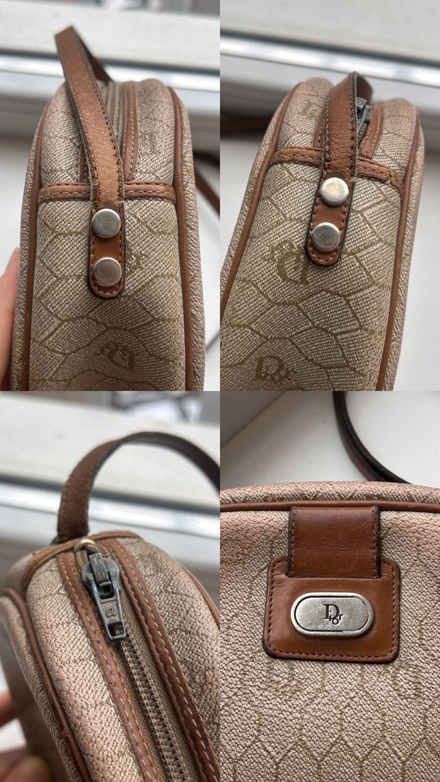 Dior Vintage Christian Dior Monogram Shoulder Bag Size ONE SIZE - 13 Thumbnail