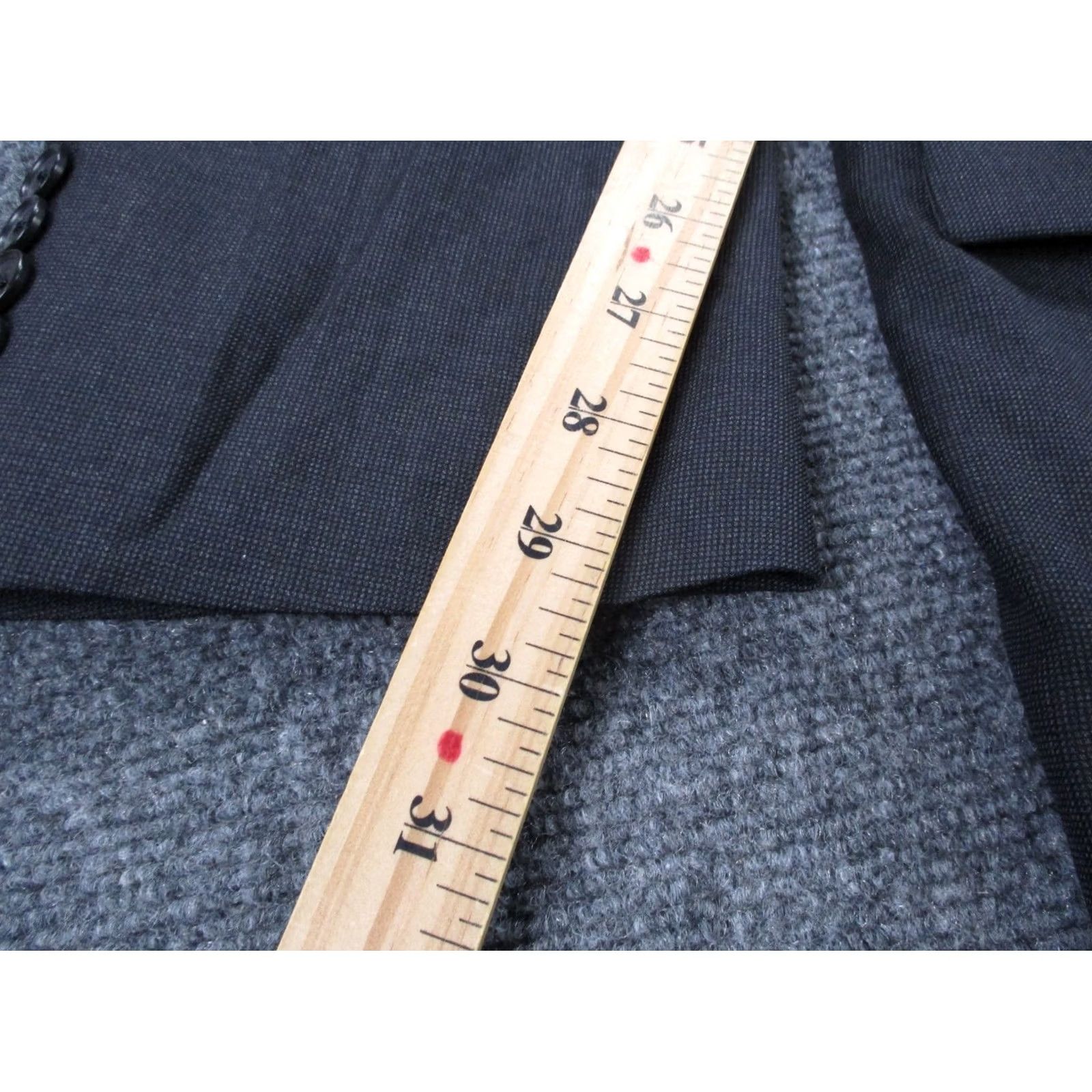 Brooks Brothers Brooks Brothers Blazer Gray Wool Vitale Barberis Canonico Sports Coat 46R Mens Size 46R - 7 Thumbnail