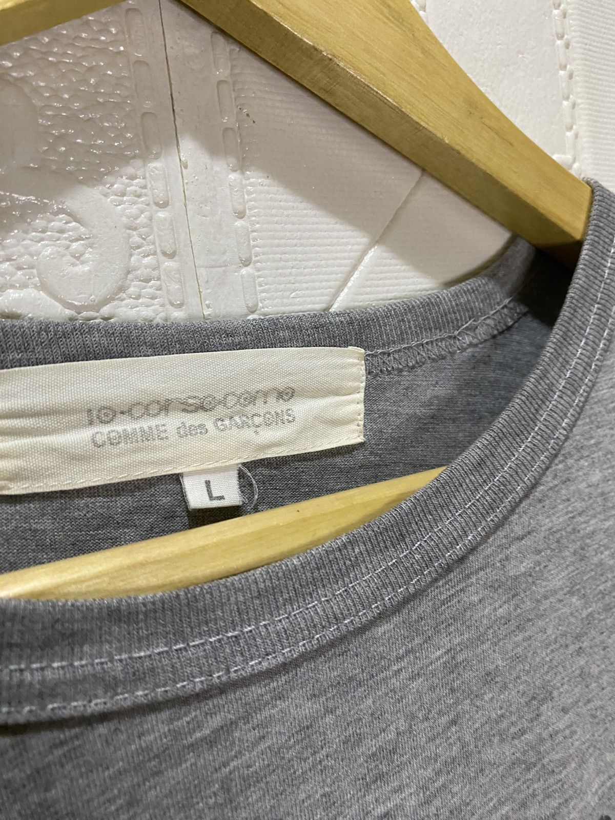 10 Corso Como × Comme des Garcons × Japanese Brand 10•Corso•como x Comme des Garcons Pocket Tee Size US L / EU 52-54 / 3 - 4 Thumbnail