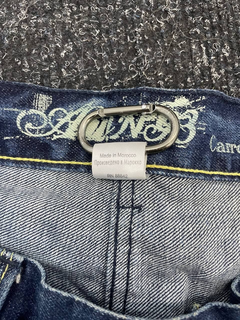 Hysteric Glamour × If Six Was Nine CRAZY HYSTERIC GLAMOUR STYLE L.G.B. WASHED DISTRESSED JEANS Size US 34 / EU 50 - 7 Thumbnail