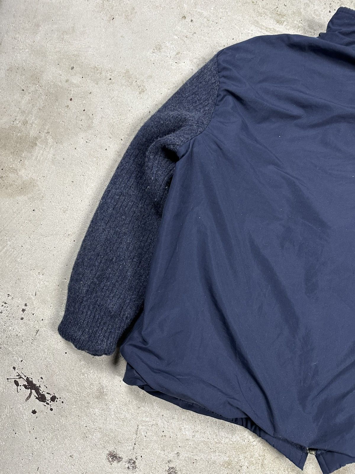 Burberry Vintage Y2K Burberry Golf Navy Track Jacket Wool Lining Size US XL / EU 56 / 4 - 14 Thumbnail