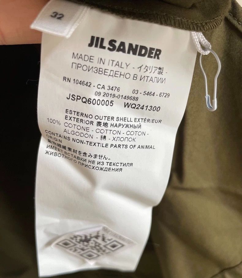 Jil Sander Jil Sander size 32 Army green shirt Size 4XL / US 24-26 - 6 Thumbnail