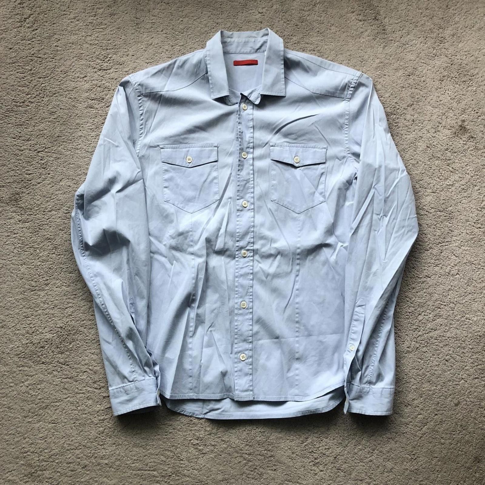 Prada Vintage Prada Button Up Shirt Size US L / EU 52-54 / 3 - 1 Thumbnail