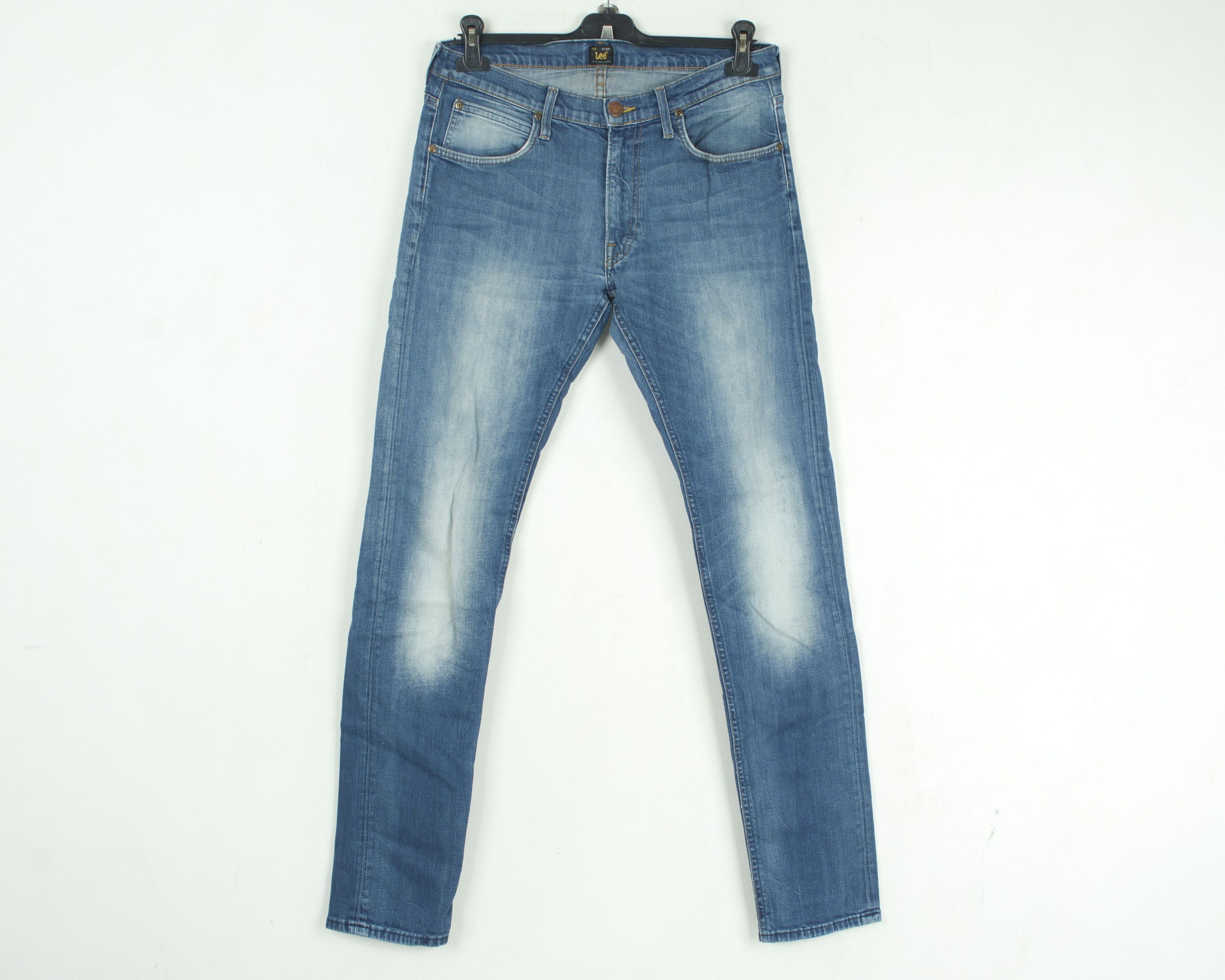 Lee 'Luke' W31 L32 Skinny Jeans Denim Pants Trousers Zip Stretch Size US 31 - 1 Thumbnail