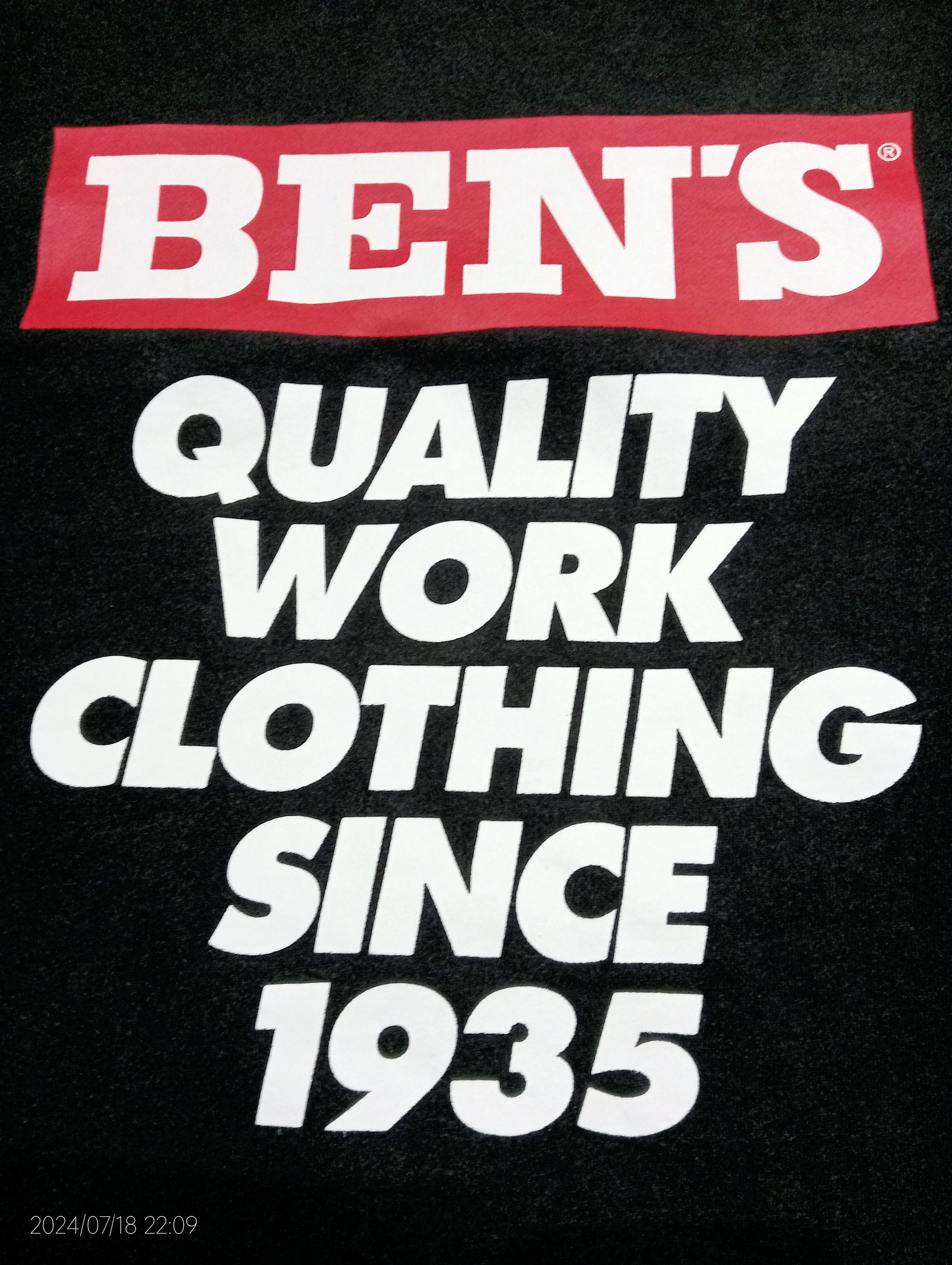 Ben Davis Ben Davis Work Clothing Crewneck Sweatshirt Size US L / EU 52-54 / 3 - 7 Thumbnail