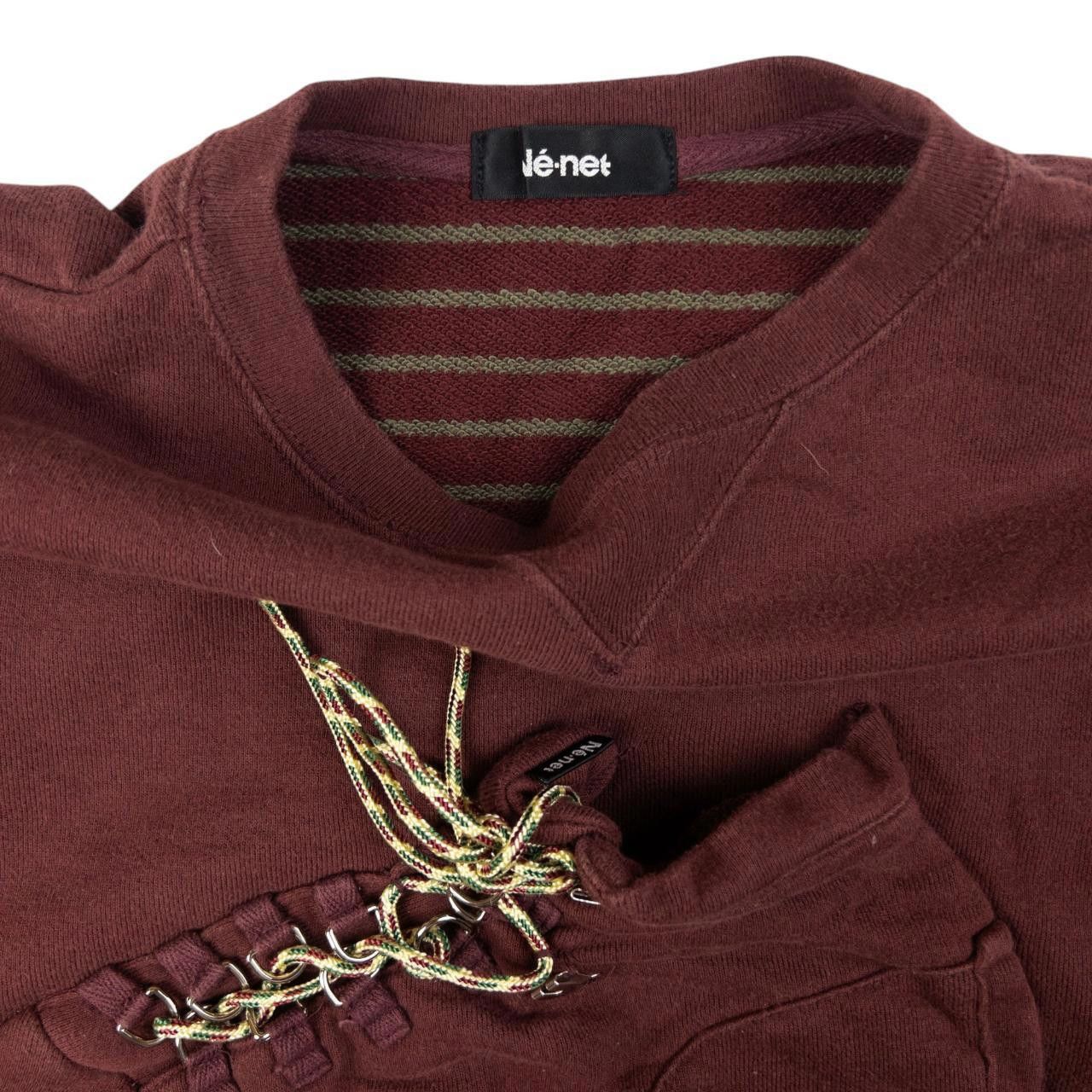 Designer Ne-Net By Issey Miyake Shoe Sweatshirt Women's Size S Size US S / EU 44-46 / 1 - 3 Thumbnail
