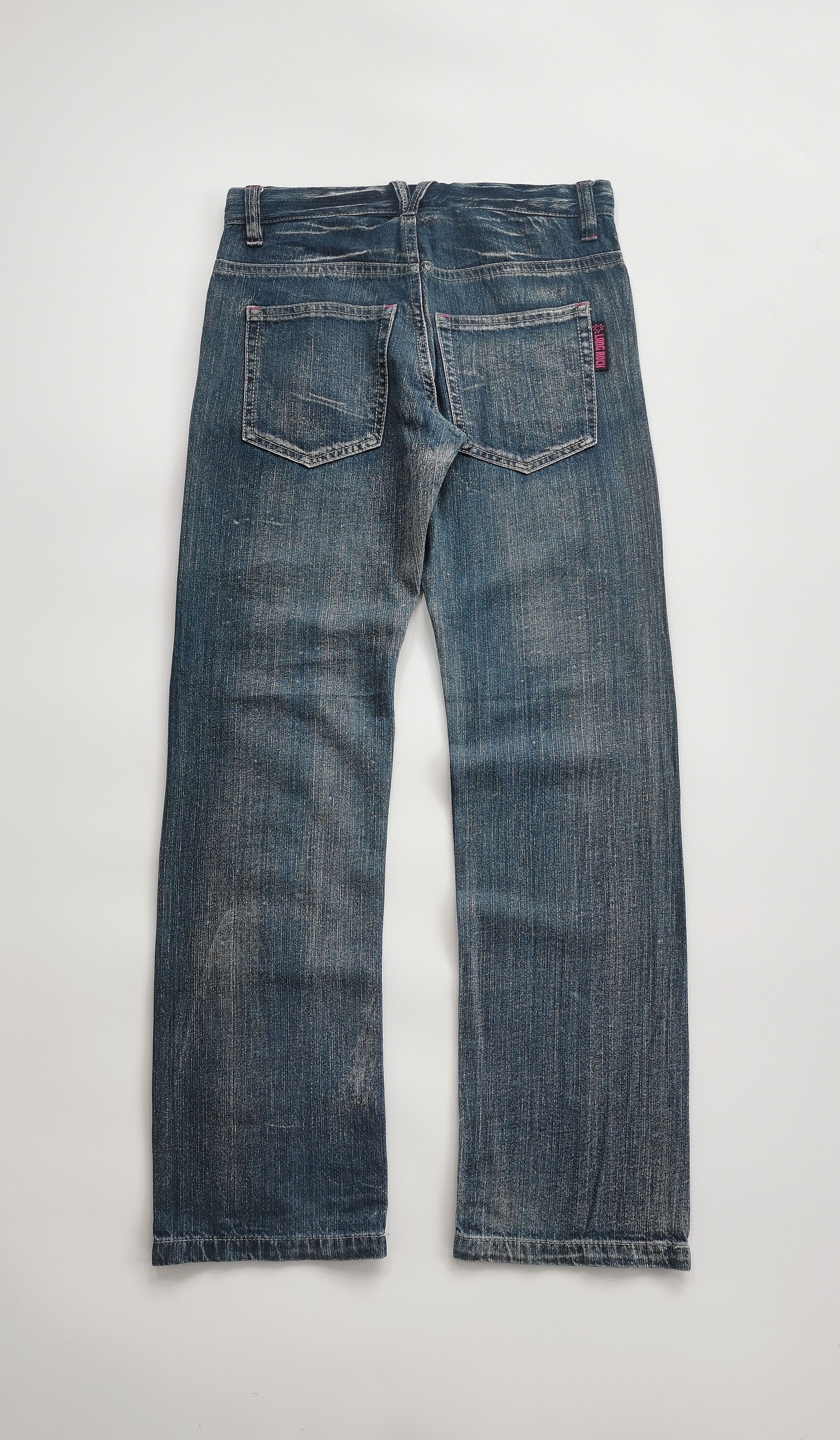 Yasuyuki Ishii Vintage Japanese Punk Distressed Denim Jeans Size US 31 - 2 Thumbnail