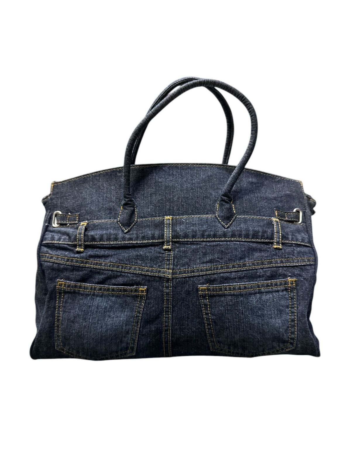 Handmade VINTAGE DENIM HANDMADE HANDBAG Size ONE SIZE - 2 Thumbnail