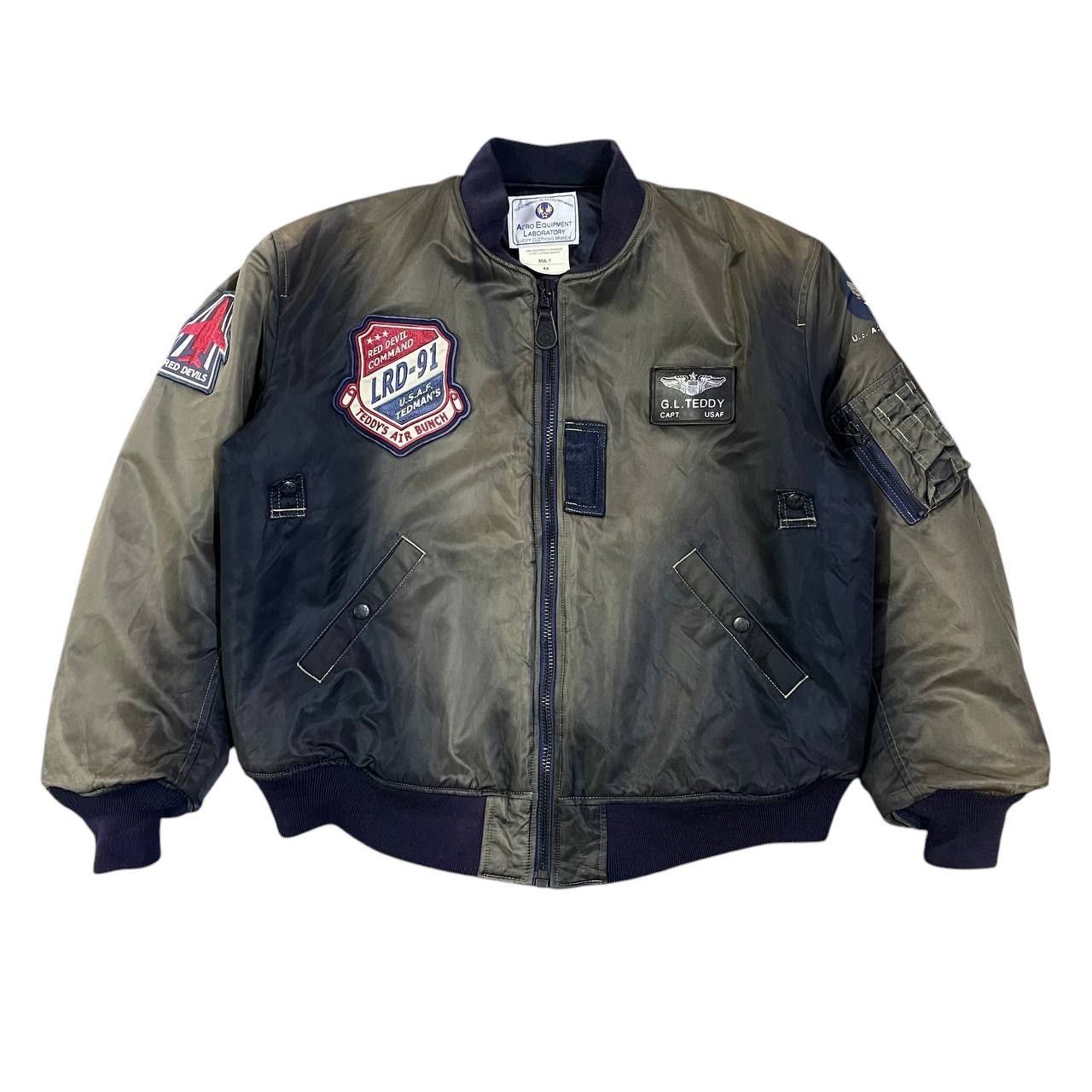 Tedman Vintage Ted Company MA 1 Bomber Jacket USAF Tedman Size US L / EU 52-54 / 3 - 3 Thumbnail