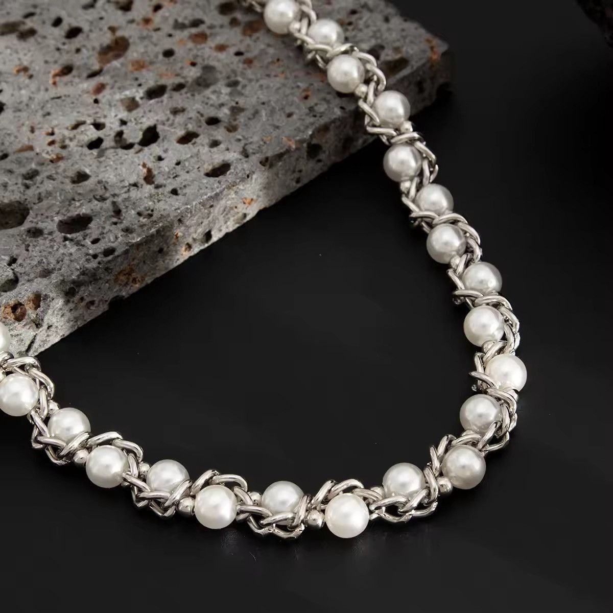 Jewelry Imitation Pearl Wallet chain Size ONE SIZE - 5 Thumbnail