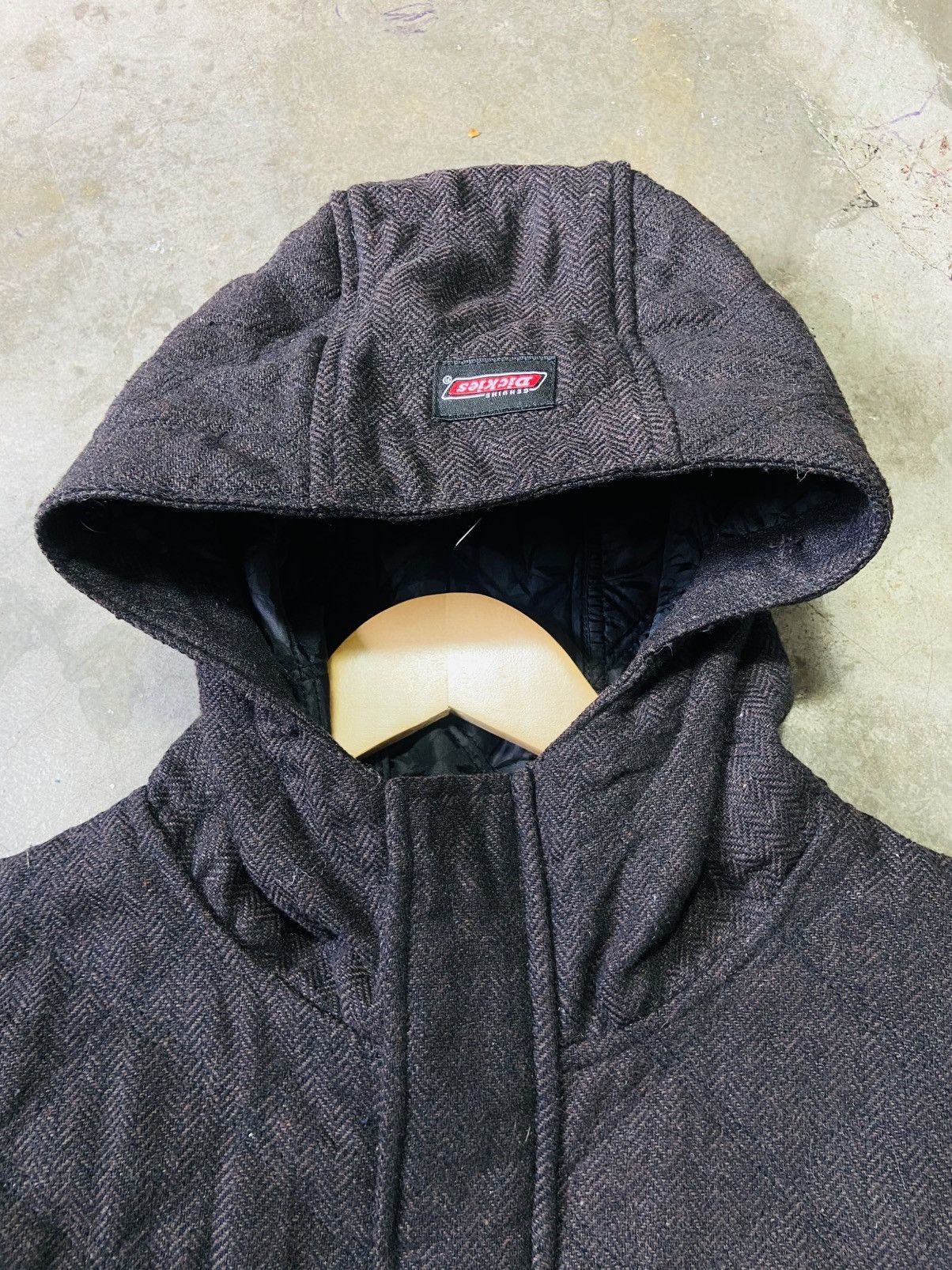 Dickies Dickies Hoodie Quilted Wool Jacket Size US L / EU 52-54 / 3 - 10 Thumbnail