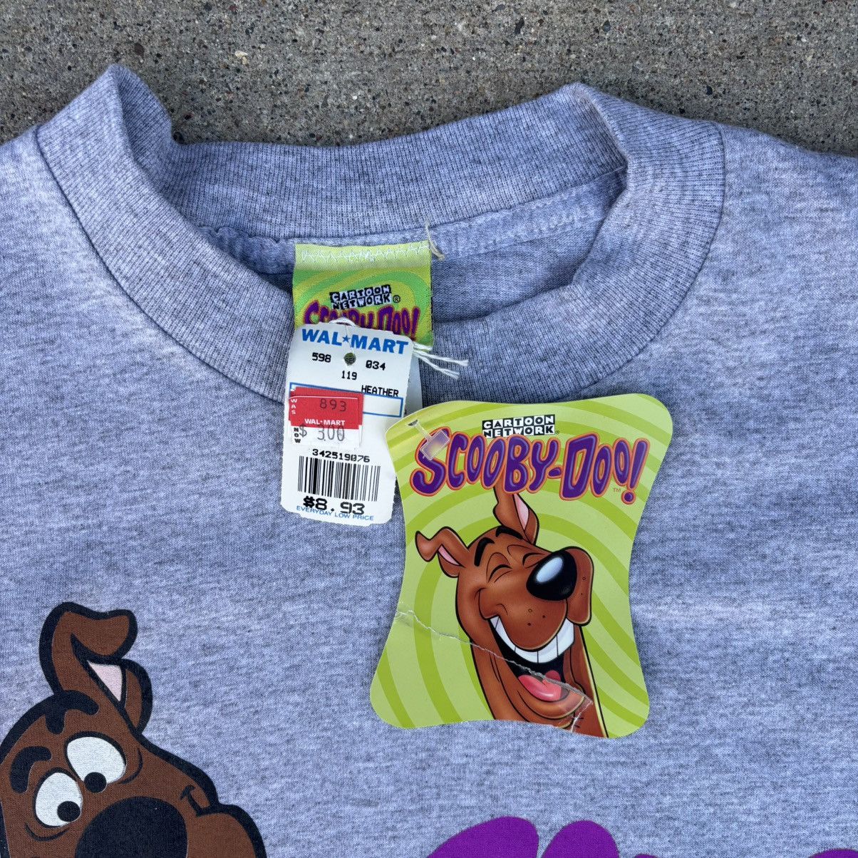 Cartoon Network Vintage 1998 AOP Scooby Doo grey single stitch tee Size US M / EU 48-50 / 2 - 2 Thumbnail