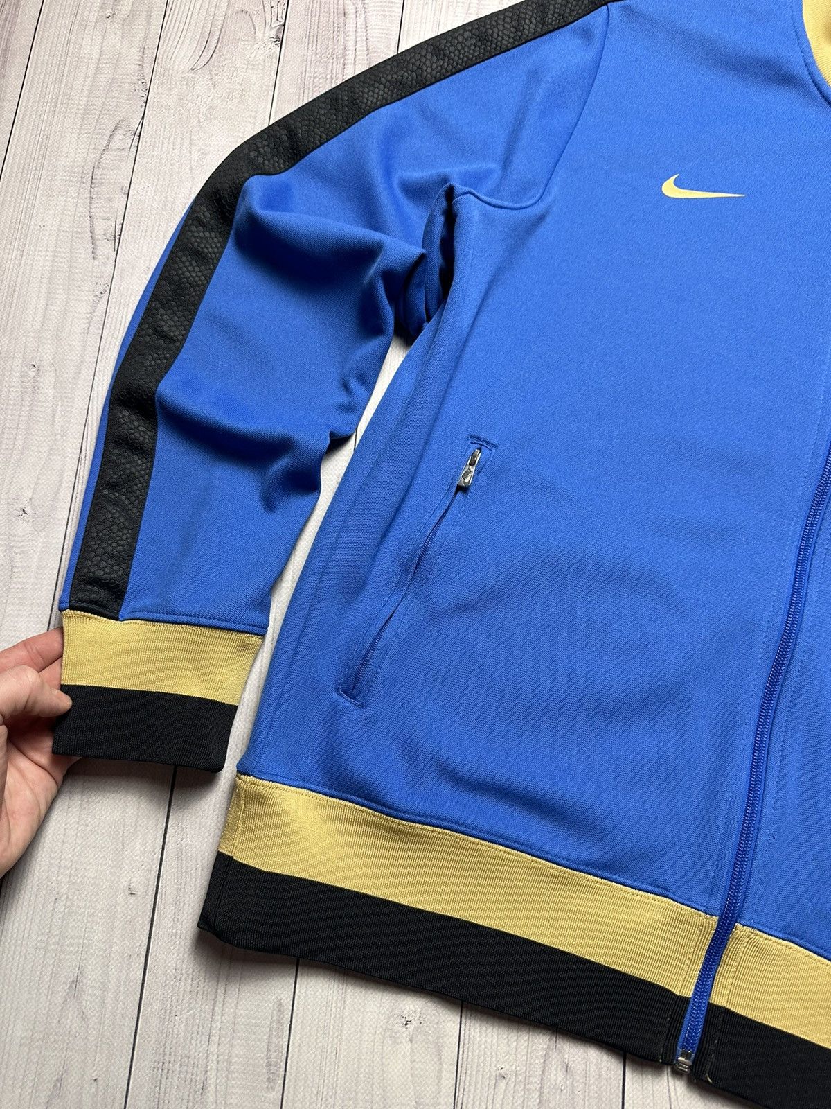 Nike × Vintage Vintage Nike Inter Milan track jacket blue rare. Size US L / EU 52-54 / 3 - 6 Thumbnail