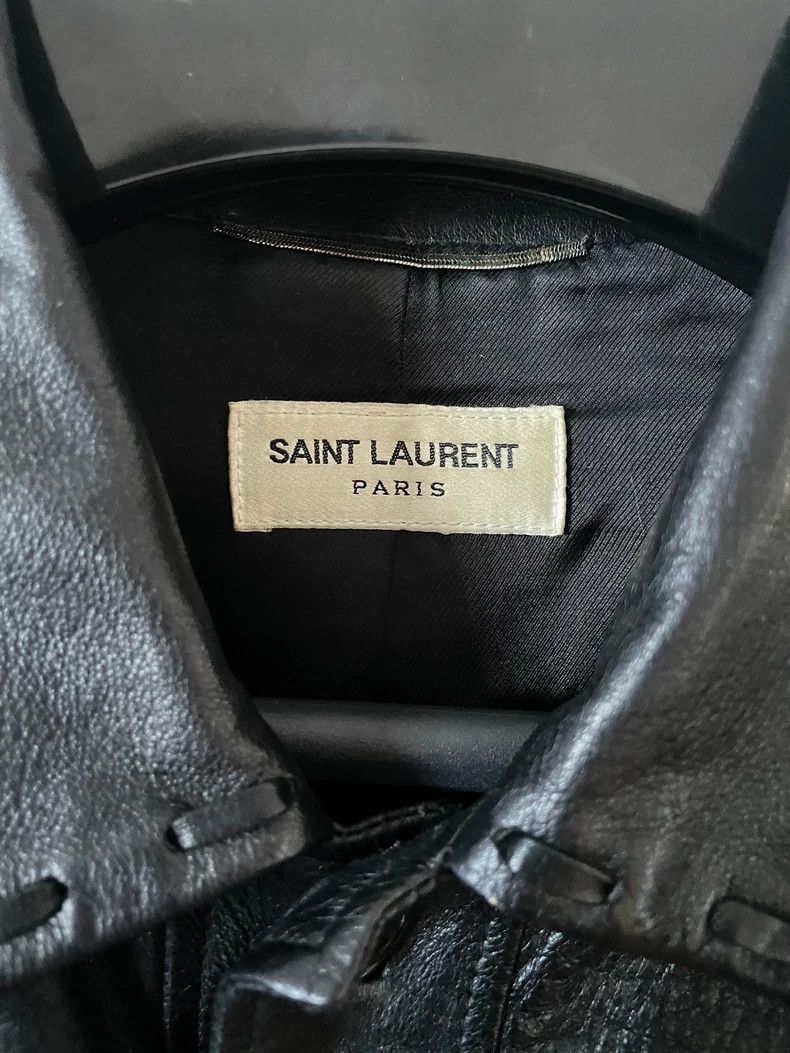 Saint Laurent Paris Saint laurent paris 18ss sheepskin knit jacket 2506-Nextarr Size US S / EU 44-46 / 1 - 2 Thumbnail