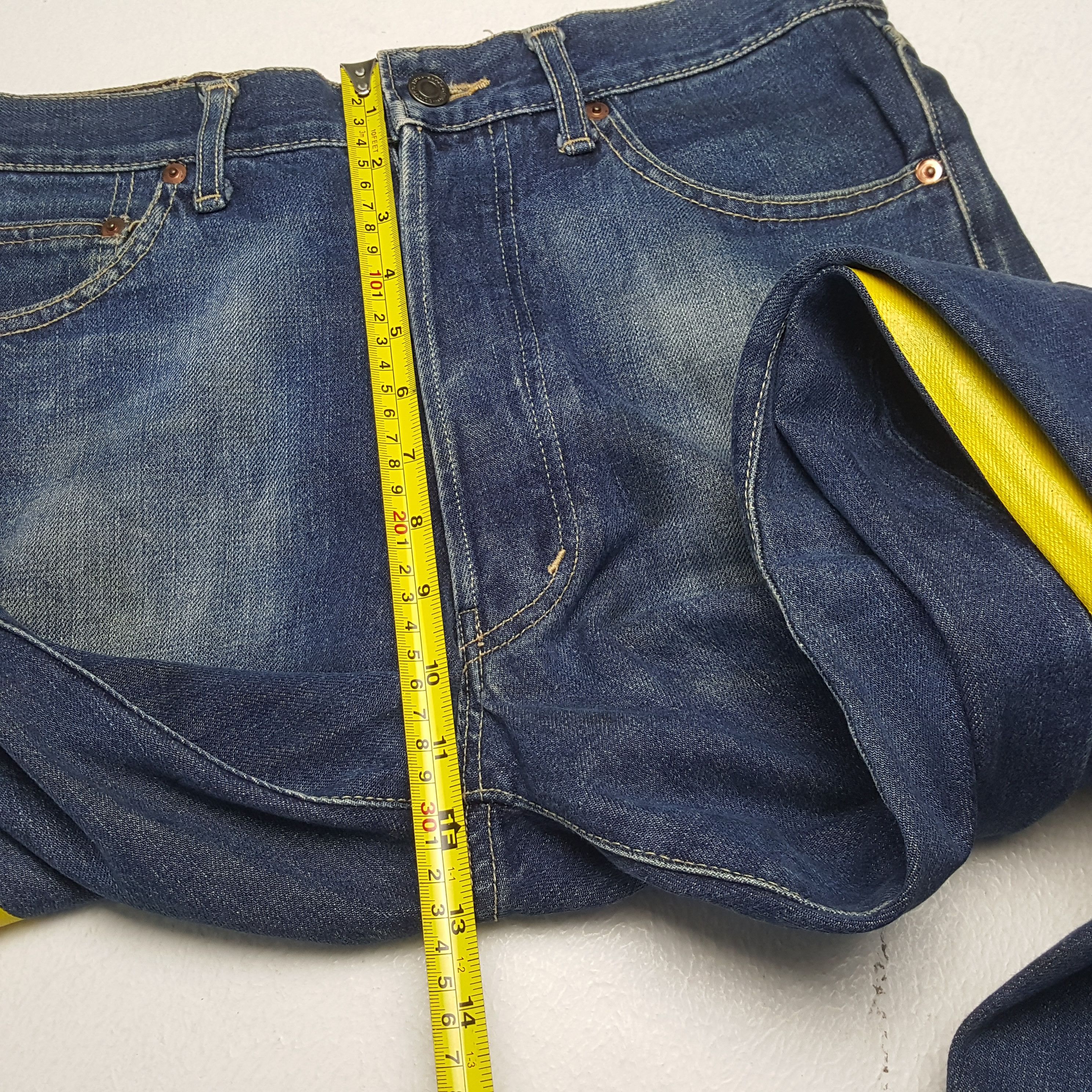 Evisu × Japanese Brand × Vintage Vintage EVISU Japanese Brand Daicock Custom Design Jeans Size US 30 / EU 46 - 8 Thumbnail