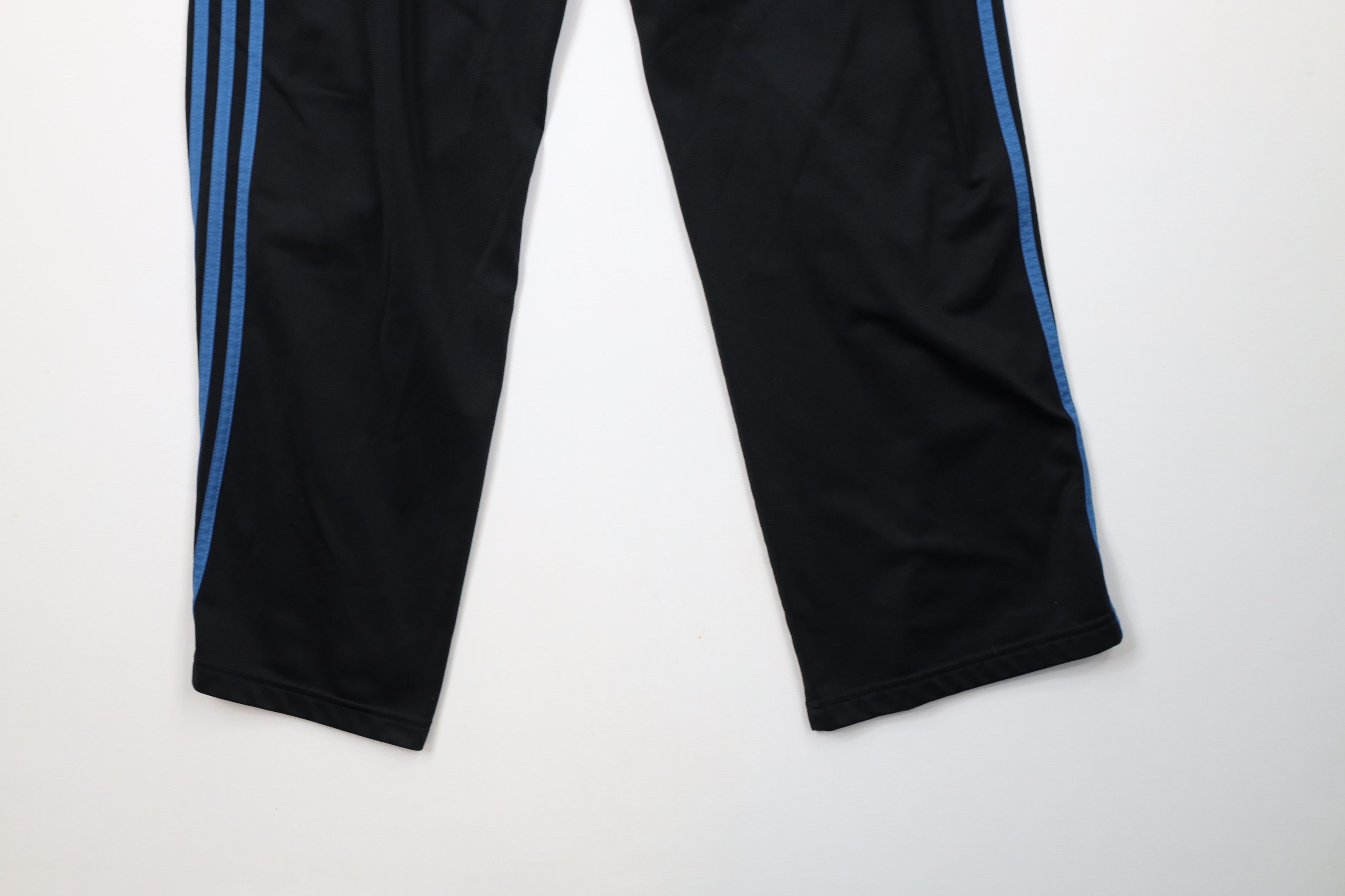 Adidas × Vintage Vintage Y2K Adidas Striped Wide Leg Sweatpants Pants Black Size US 36 / EU 52 - 11 Thumbnail
