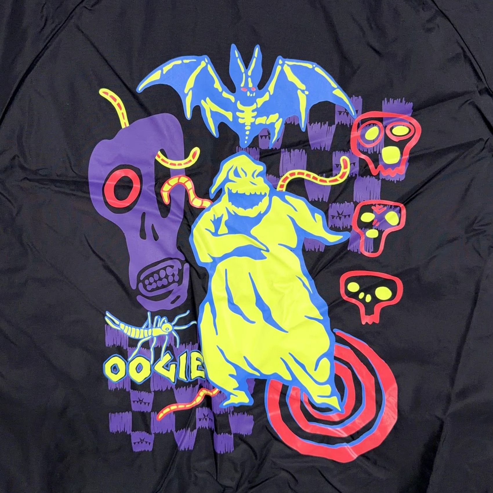 Vans Vans Nightmare Before Christmas Oogie Boogie Coach Jacket Mens Medium Black Windbreaker with Snap Front Festive Halloween 90s Inspired? Size US M / EU 48-50 / 2 - 7 Thumbnail