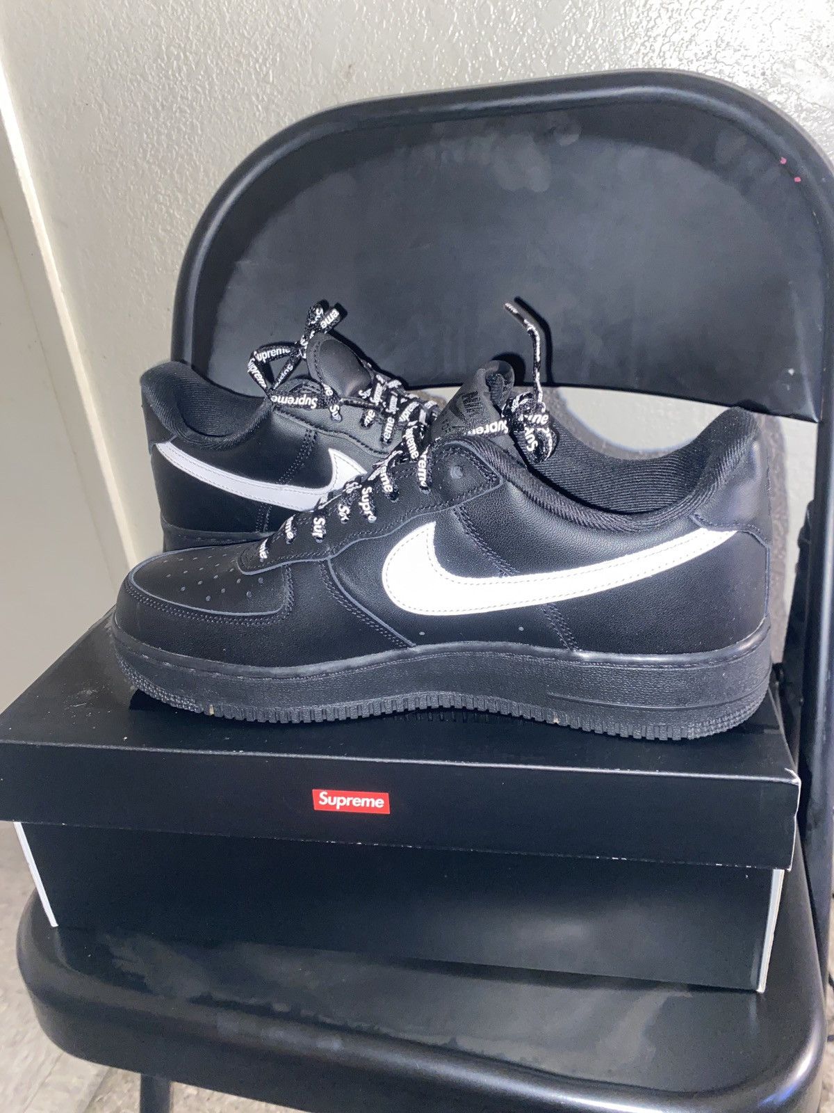 Nike Supreme Air Force 1’s Size US 9 / EU 42 - 3 Thumbnail