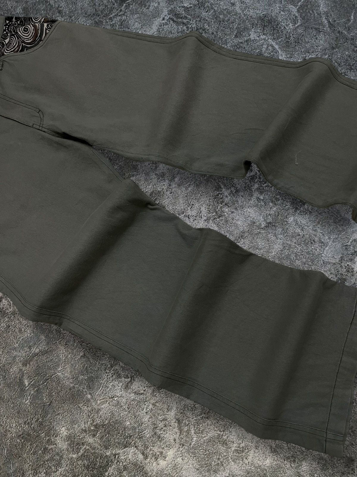 Japanese Brand 1990S Vintage Designer Camina Art Historical Kuno Pant Style Size US 32 / EU 48 - 5 Thumbnail