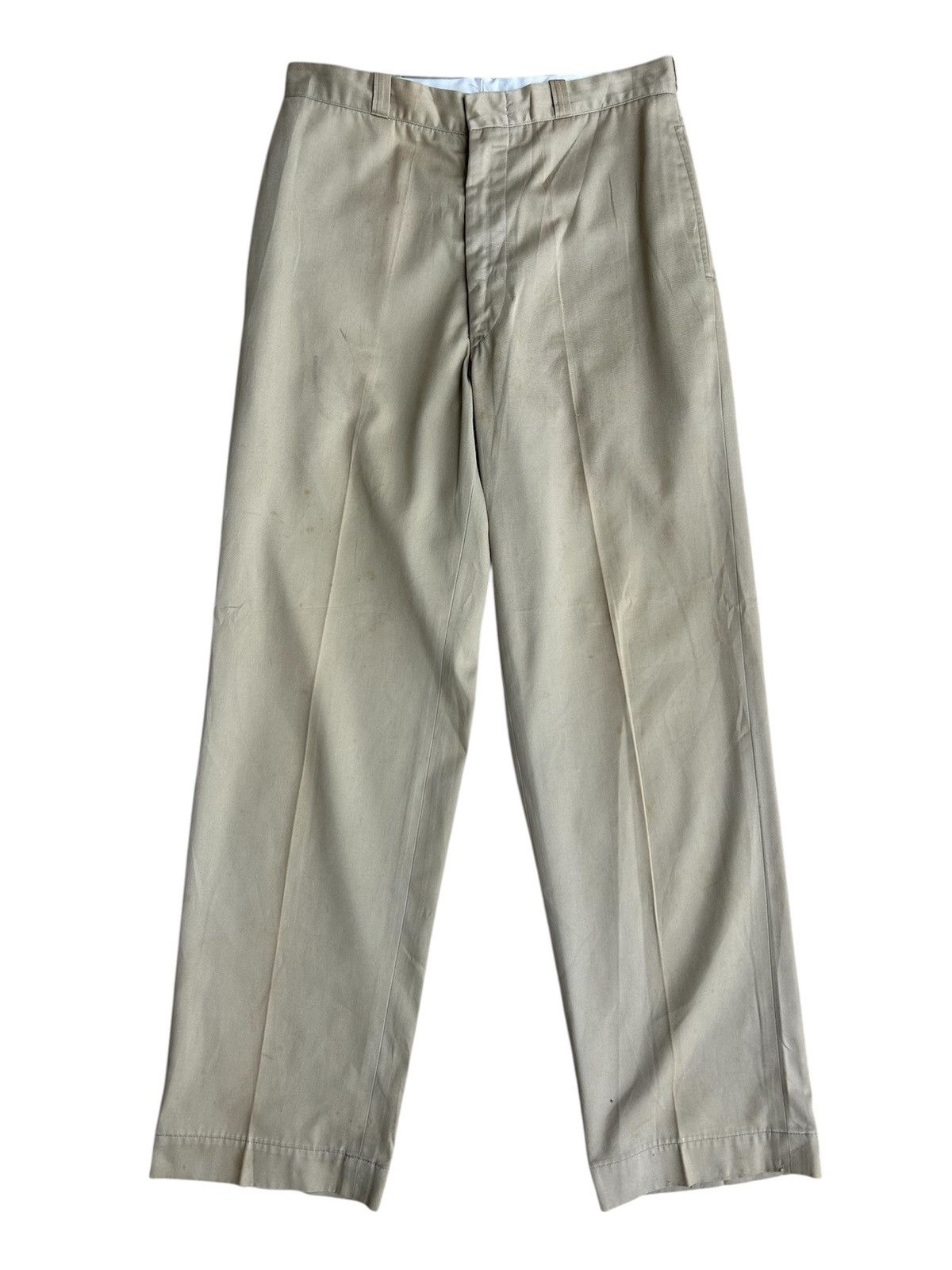 American Apparel Vintage 70’s US Army Uniform Twill Trouser Pants Size US 30 / EU 46 - 1 Thumbnail