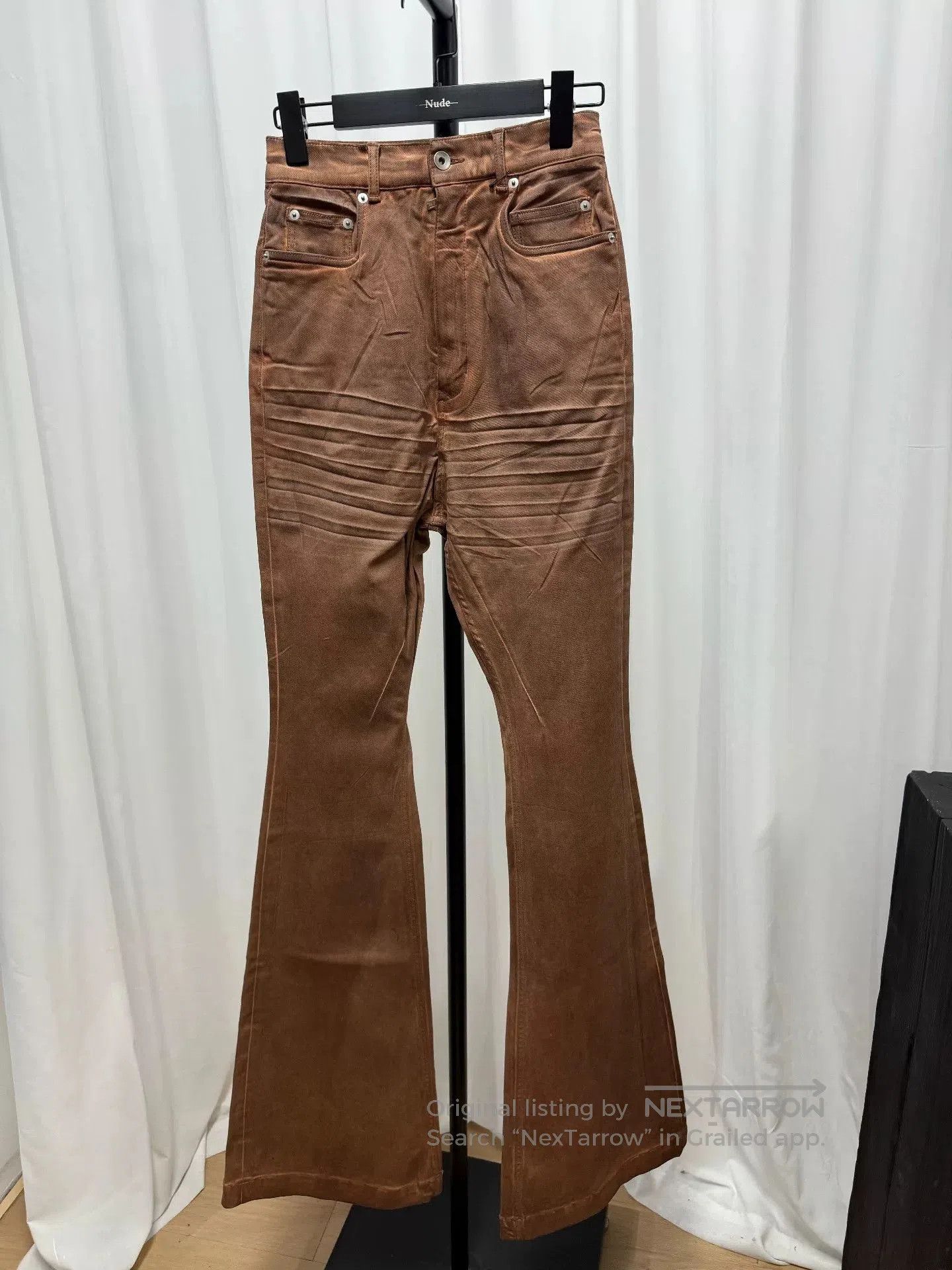 Rick Owens Rick Owens Flared Pants for Sale. Size US 28 / EU 44 - 1 Thumbnail