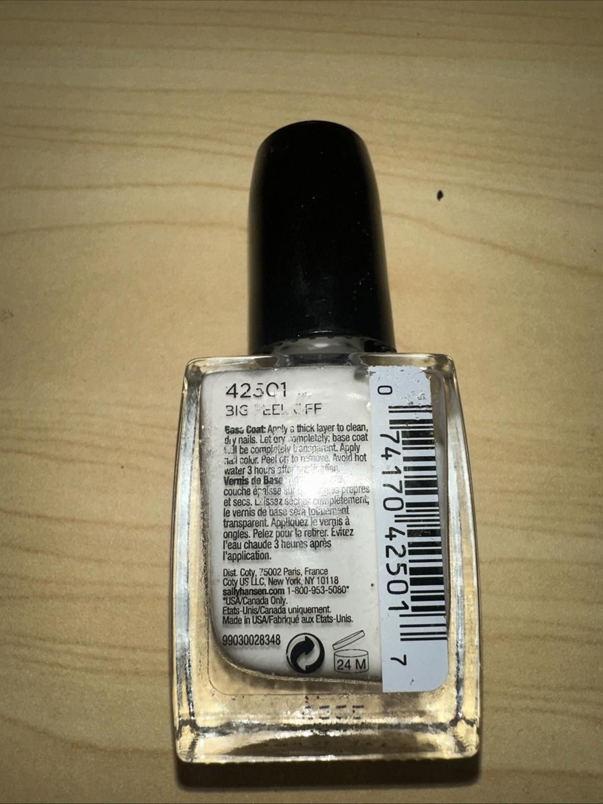 Other Sally Hansen Big Peel Off Base Coat 42501 Nail Polish Size ONE SIZE - 2 Thumbnail