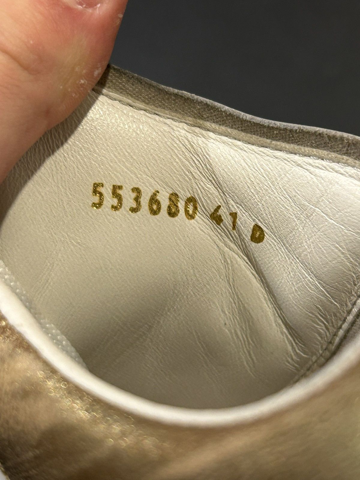Alexander McQueen Alexander McQueen Oversized Sneaker - Gold Size US 8 / EU 41 - 8 Thumbnail