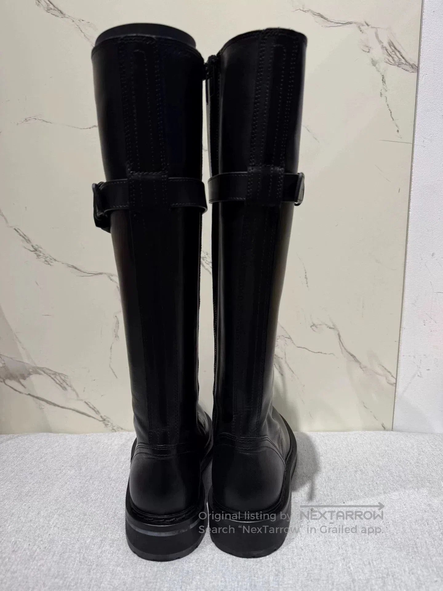 Ann Demeulemeester Ann Demeulemeester Black Lace-Up Boots. Size US 6 / IT 36 - 3 Thumbnail