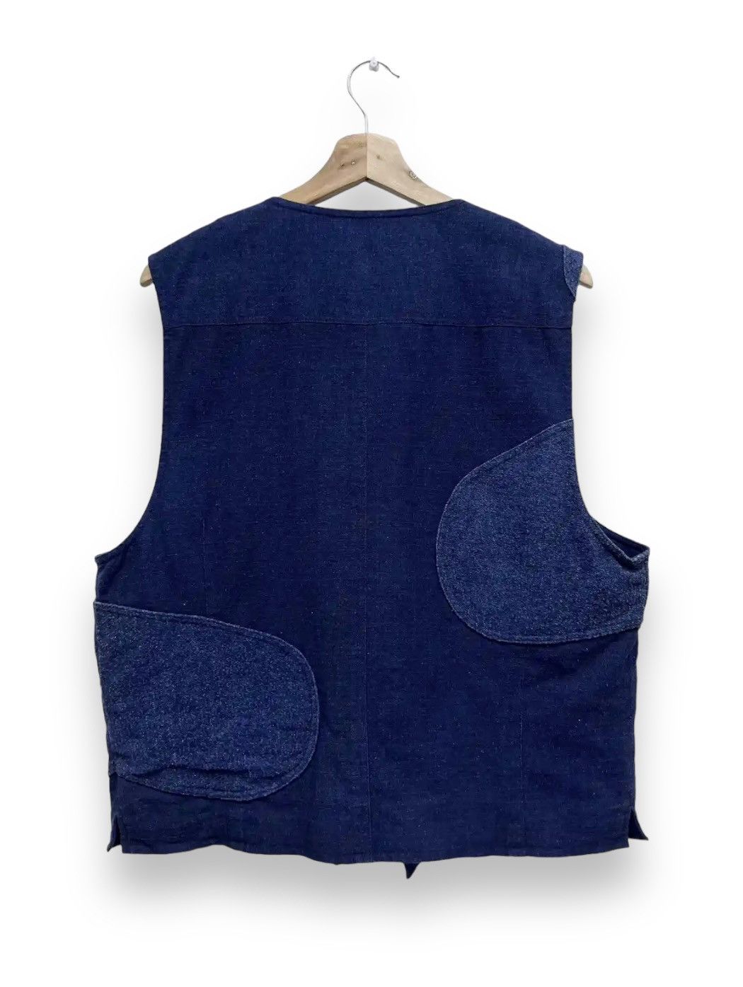 Japanese Brand FYE🔥MORIOKA DYEING TAKIURA Patchwork Kapital Style Vest Size US M / EU 48-50 / 2 - 3 Thumbnail