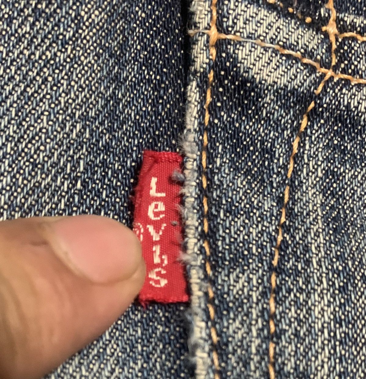 Levi's Vintage Levis 502 Selvedge Straight Leg Jeans Size US 33 - 6 Thumbnail