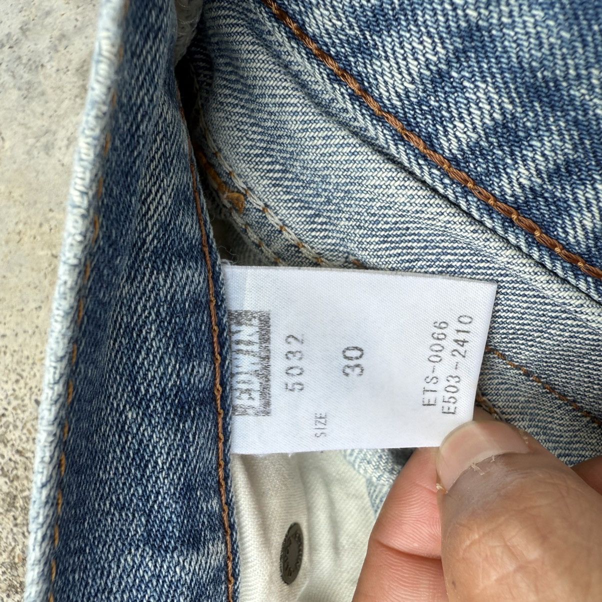 Edwin VINTAGE EDWIN 503 FADED JEAN DENIM PANTS Size US 32 / EU 48 - 13 Thumbnail