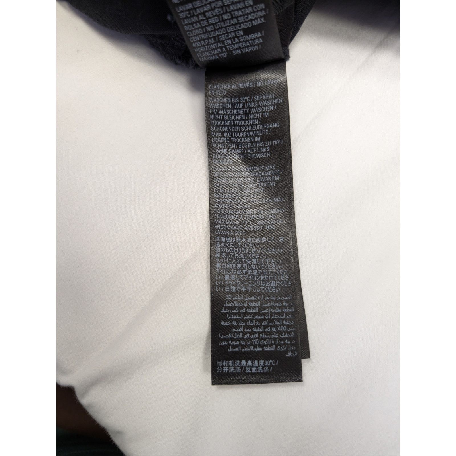 Balenciaga o1rshd1 Organic Japanese Ripped Medium Fit Pant Jean Black Size US 32 / EU 48 - 17 Thumbnail
