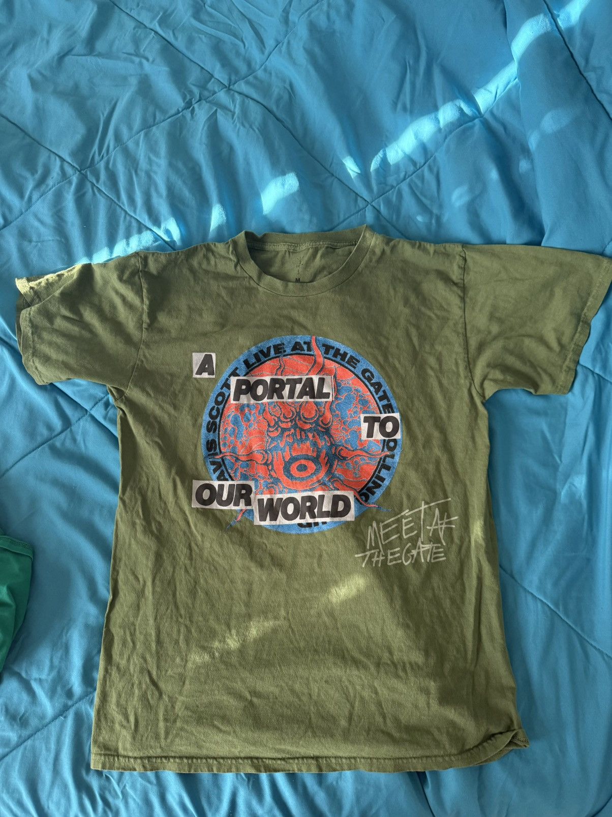 Rolling Loud × Travis Scott Travis Scott x Rolling Loud Miami 2021 Portal Tee Size US M / EU 48-50 / 2 - 1 Thumbnail
