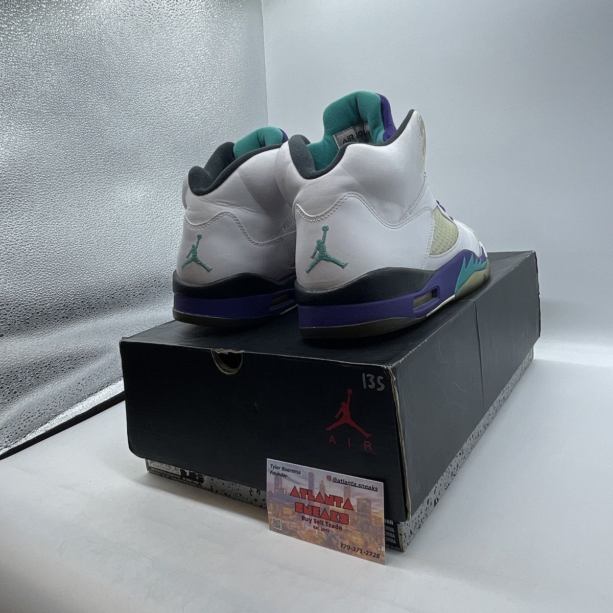 Jordan Brand Air Jordan 5 grape Size US 9.5 / EU 42-43 - 5 Thumbnail