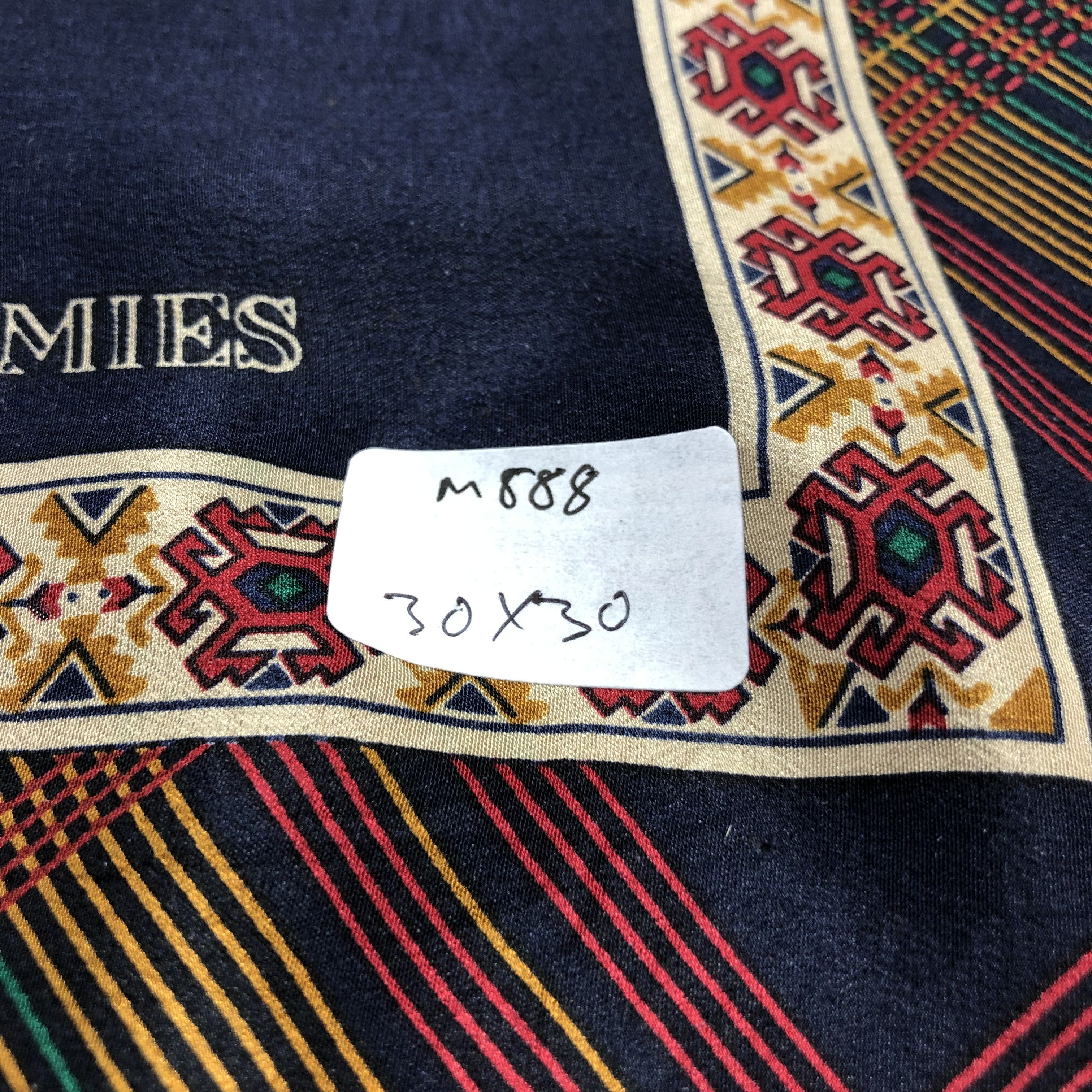 Hardy Amies Hardy Amies Silk Scarf M888 Size ONE SIZE - 10 Thumbnail
