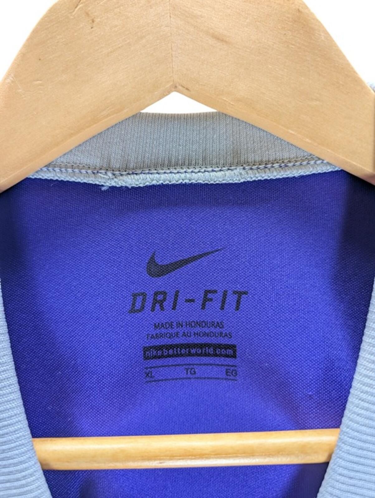 Nike Nike Dri-FIT Jersey Men’s Extra Large V-Neck Purple Gray Size US L / EU 52-54 / 3 - 6 Thumbnail