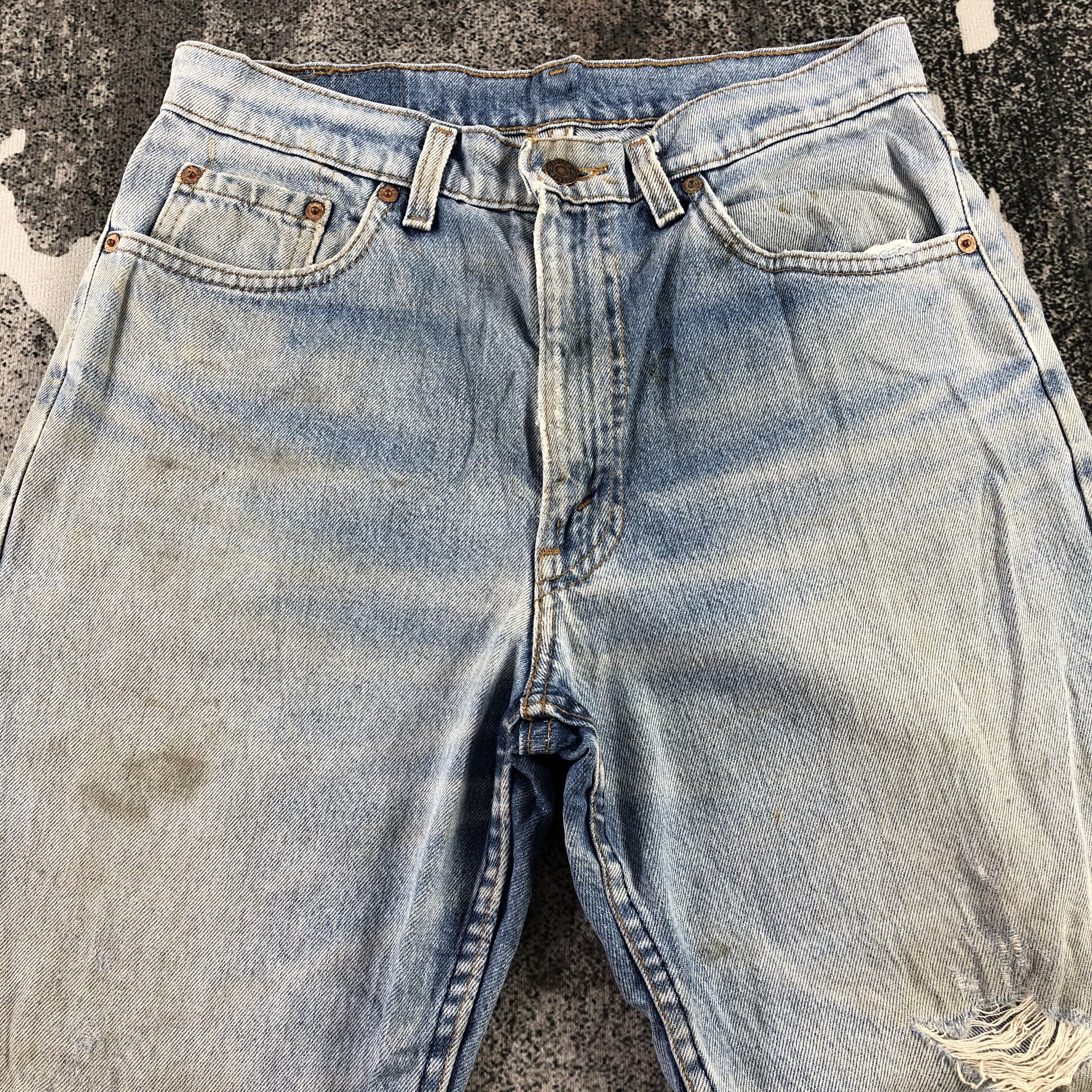 Levi's Vintage 90s Levi's 510 Jeans Dirty Wash Denim KJ1404 Size US 30 / EU 46 - 3 Thumbnail
