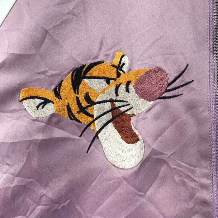 Disney Vintage SUKAJAN TIGGER WINNIE The POOH Japan Souvenir Jacket Size L / US 10 / IT 46 - 6 Thumbnail