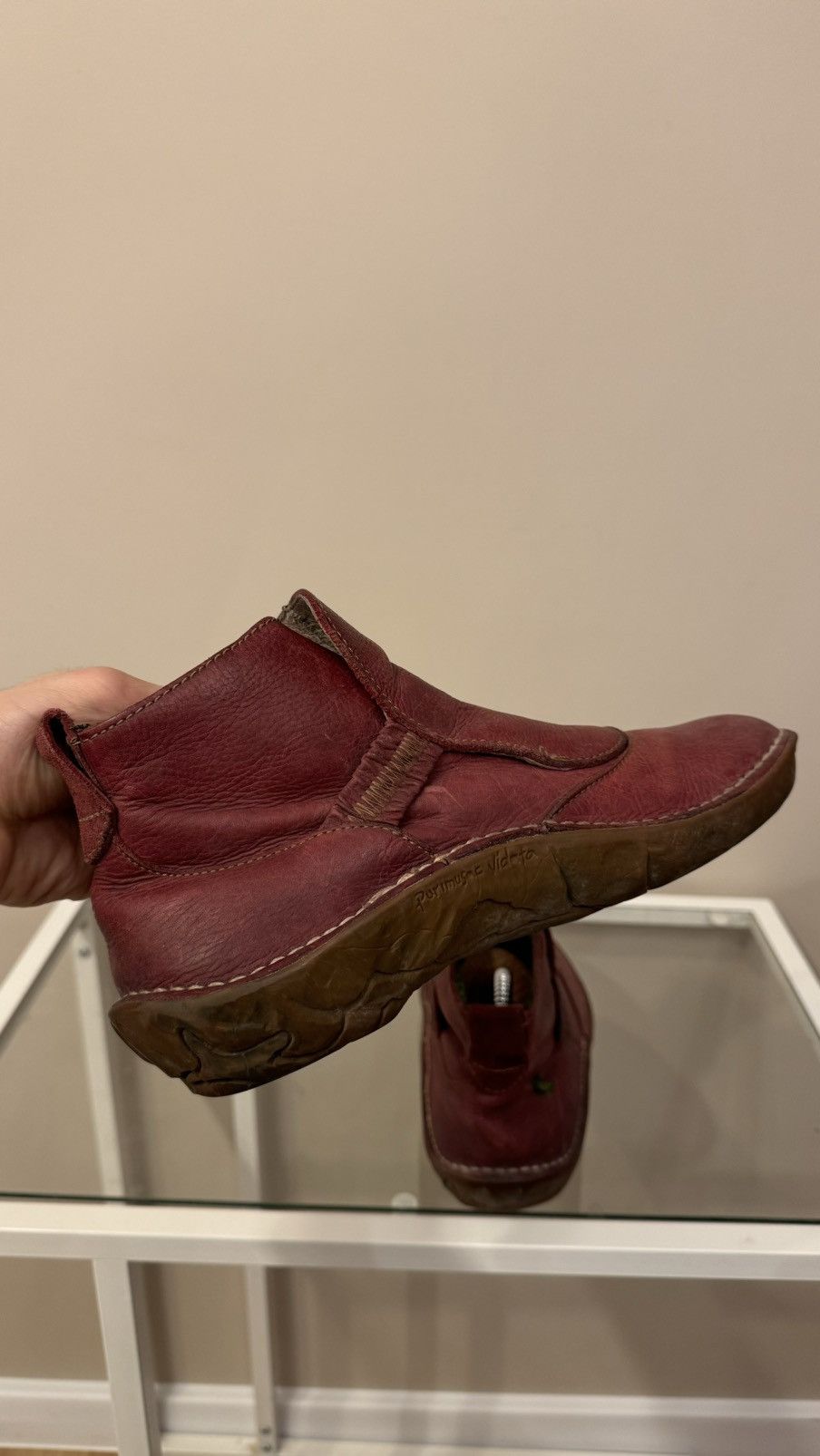 Vintage El Naturalista leather boots shoes Size US 9 / IT 39 - 6 Thumbnail