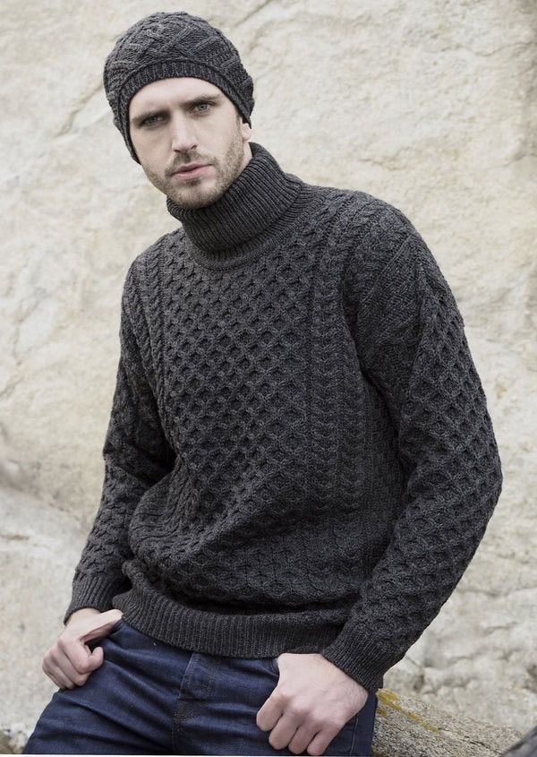 Aran Sweater Market 🇮🇪 Aran Islands Ireland Sweater Market Merino Wool Rare Retro Size US M / EU 48-50 / 2 - 9 Thumbnail