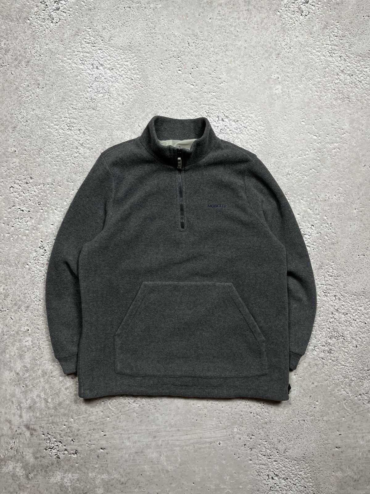 Moncler × Vintage Vintage Moncler Reversible Nylon Fleece Pullover Jacket S Size S / US 4 / IT 40 - 3 Thumbnail