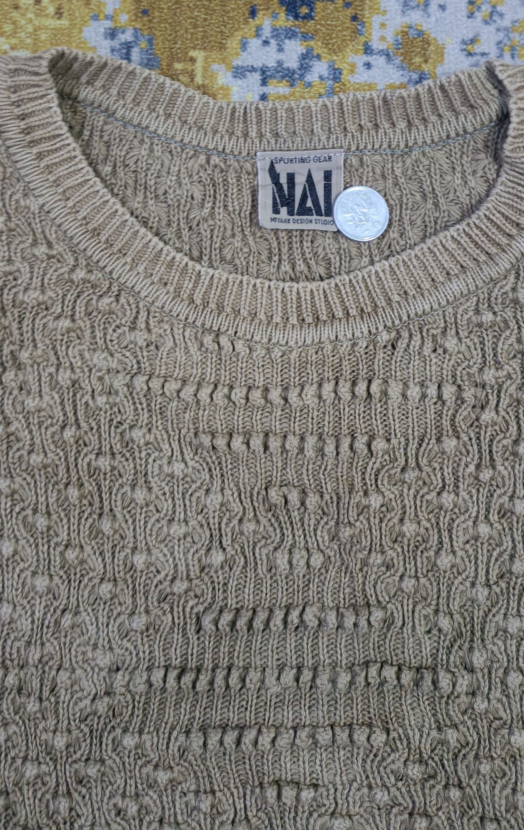 Hai Sporting Gear × Issey Miyake Vintage Issey Miyake Knitwear Size US M / EU 48-50 / 2 - 1 Thumbnail