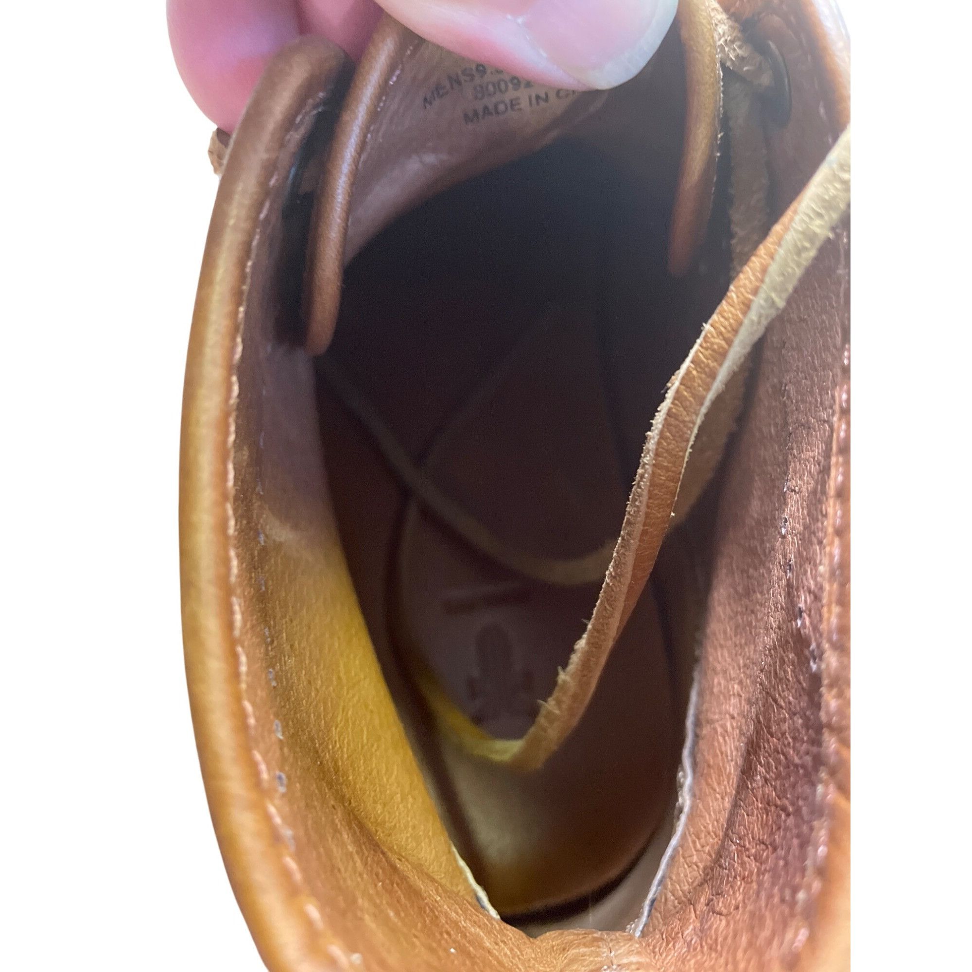 Frye Frye Mens Brown Leather High Top Sneakers Shoes Size 9.5 SKU Size US 9.5 / EU 42-43 - 11 Thumbnail