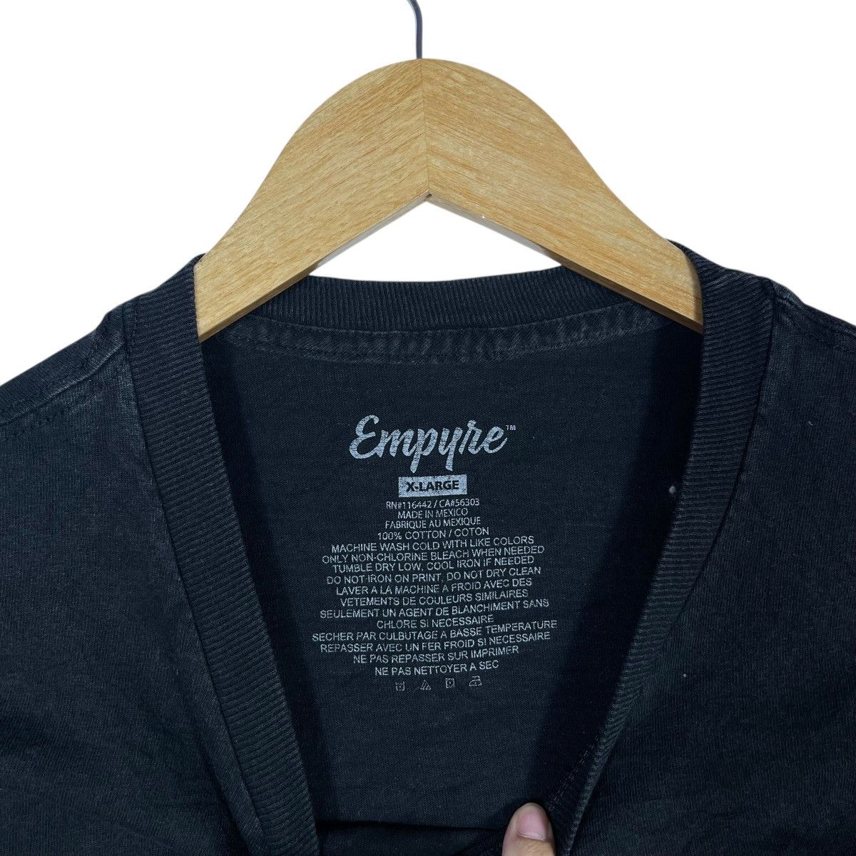 Empyre Empyre Uncharted Territories Graphic T Shirt Black Size US XL / EU 56 / 4 - 4 Thumbnail