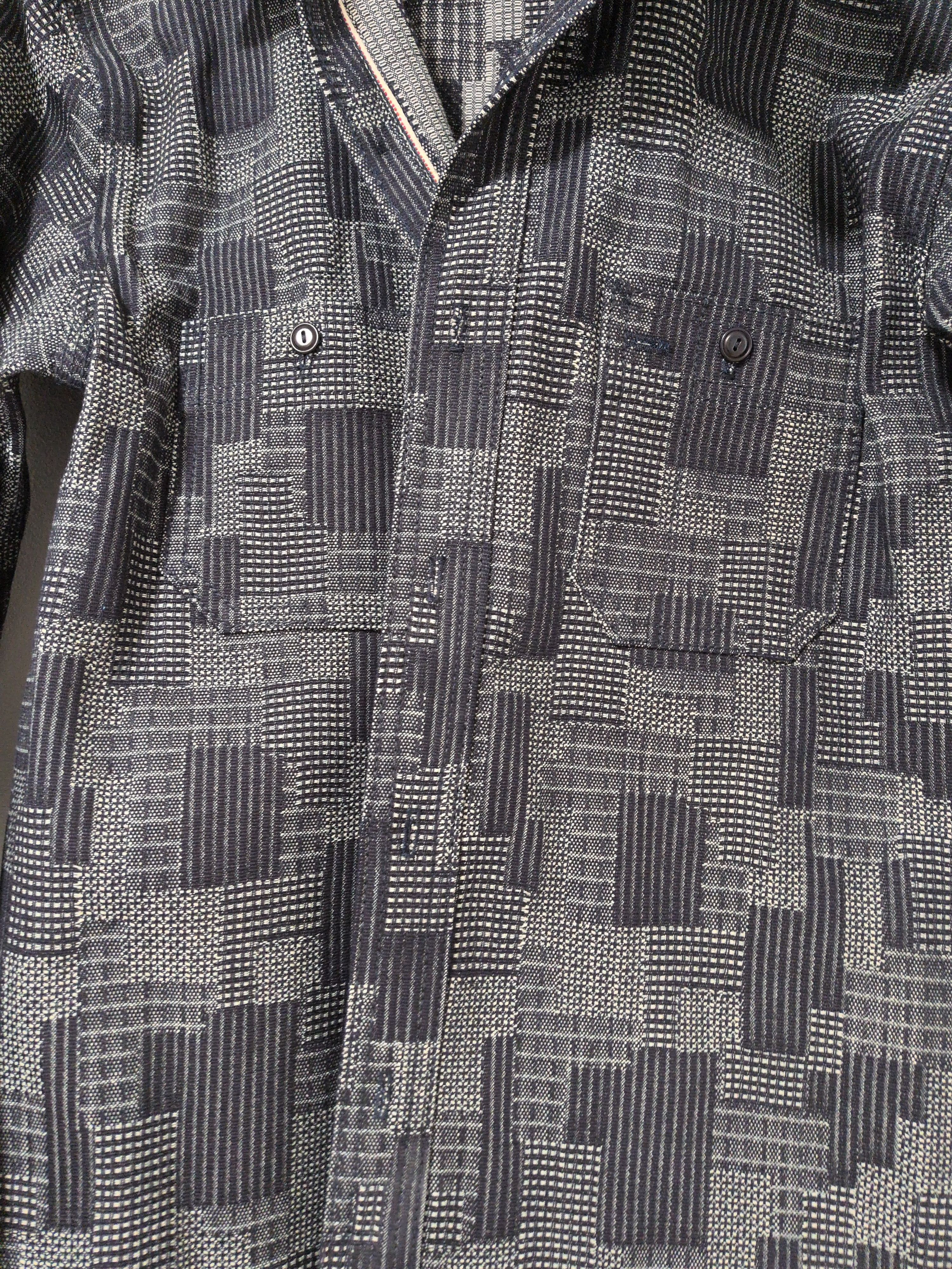 Gustin 176 Patchwork Selvedge Workshirt Size US M / EU 48-50 / 2 - 2 Thumbnail