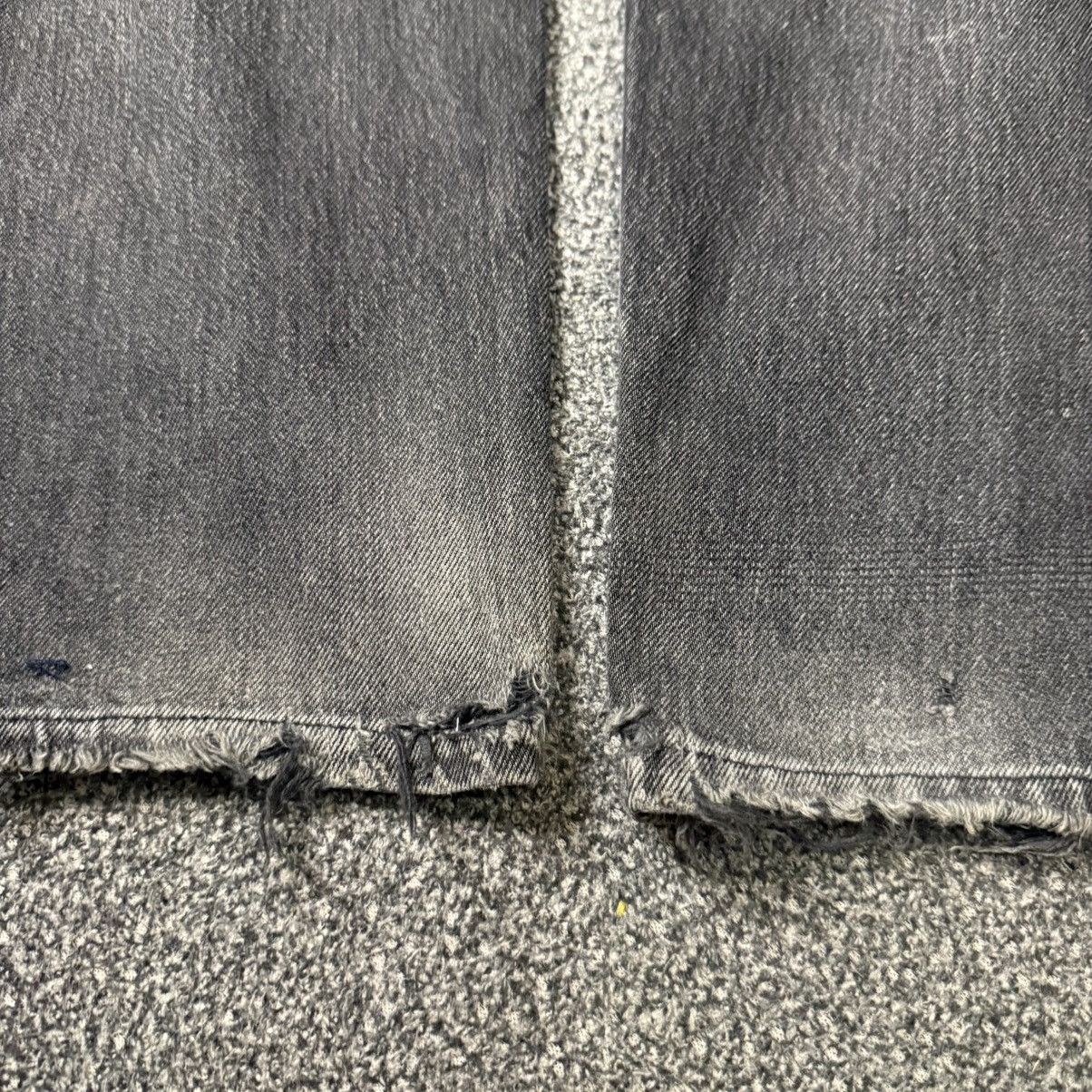14th Addiction Vintage 90s Levis 501 Black Denim W31 Size US 31 - 11 Thumbnail