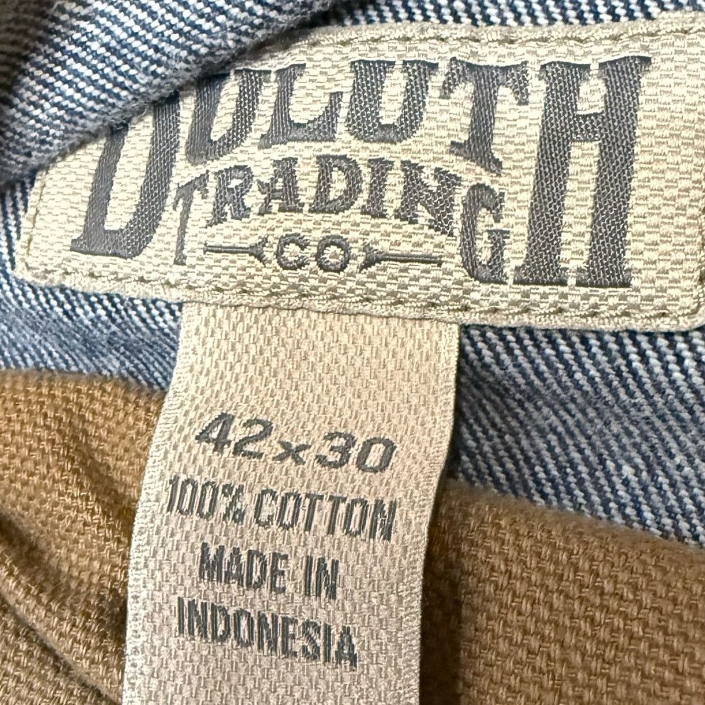 Duluth Trading Company Duluth Trading 42X30 Straight Jeans Work Heavyweight Cotton Size US 42 / EU 58 - 5 Thumbnail
