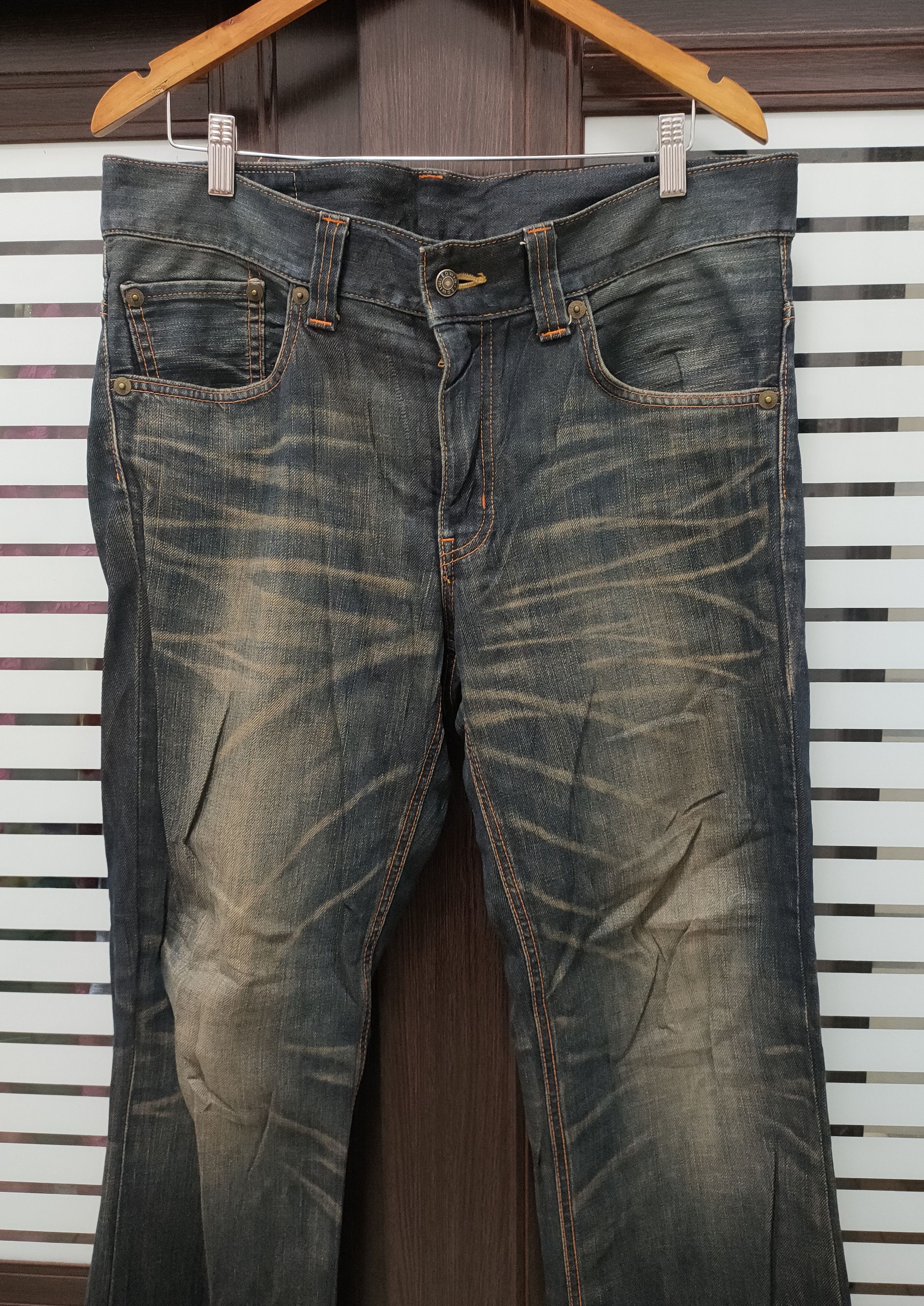 Edwin 💥Flared💥Japanese Brand Edwin Xclusive Vintage💥 Size US 37 - 1 Thumbnail