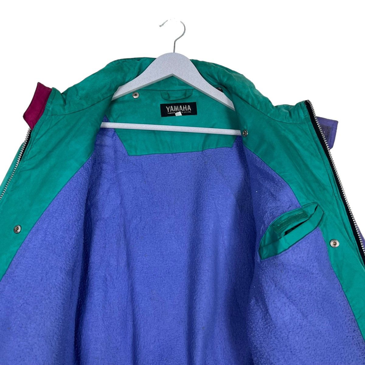 Japanese Brand VINTAGE YAMAHA AWE RIDER BOMBER JACKET Size US L / EU 52-54 / 3 - 12 Thumbnail